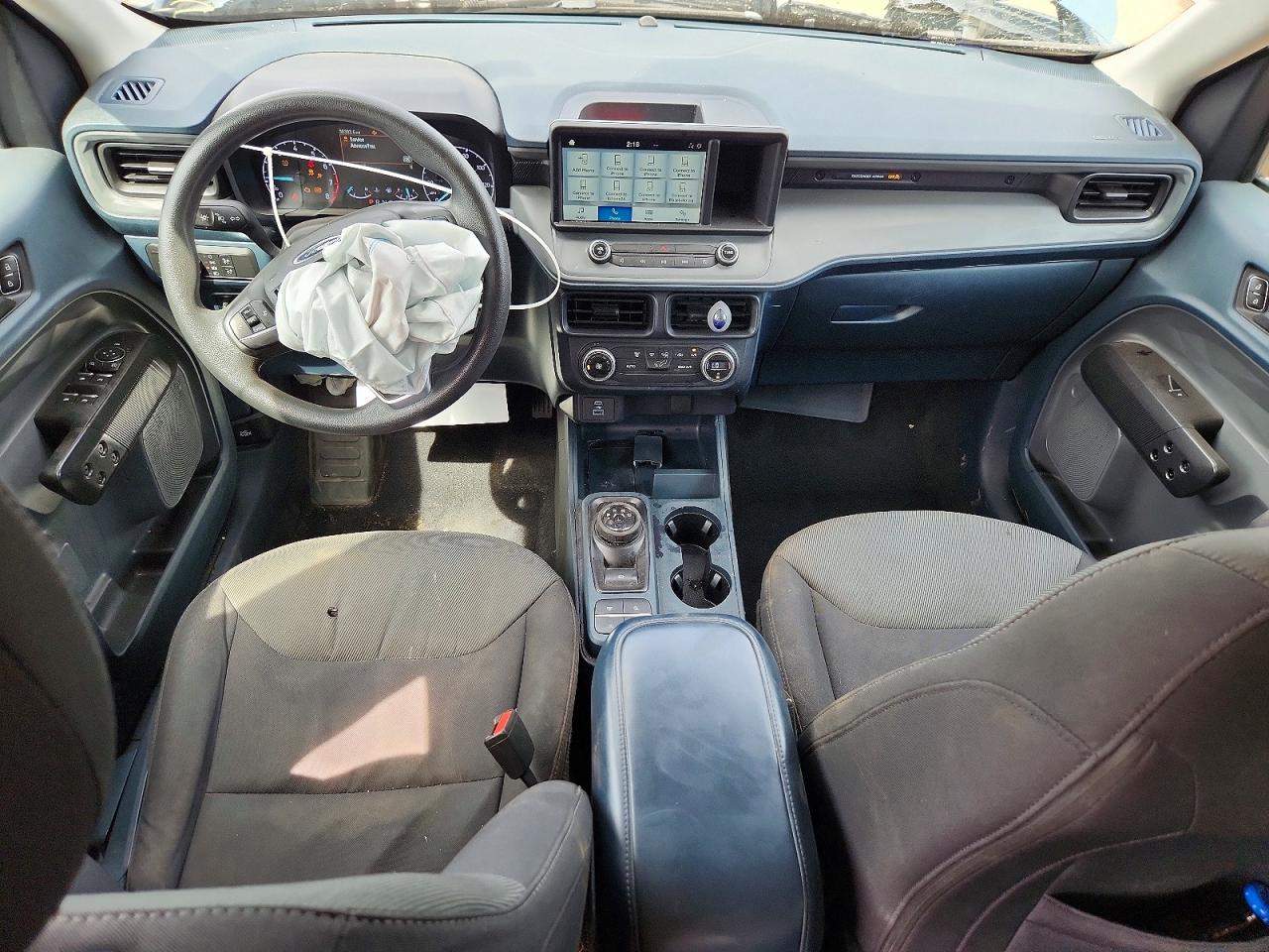 2022 Ford Maverick Xl Blue vin: 3FTTW8F90NRA61307