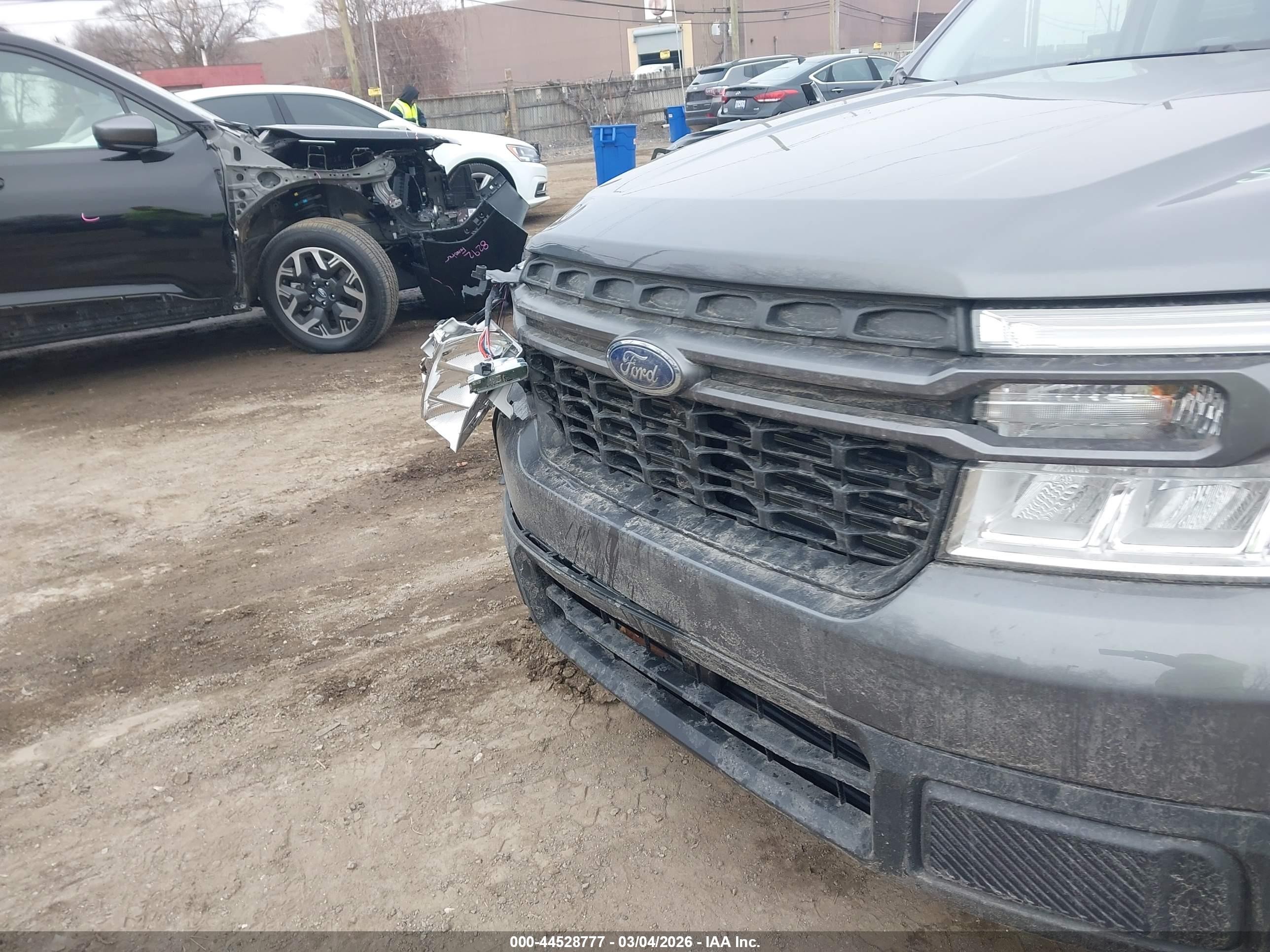 2023 Ford Maverick Xlt Gray vin: 3FTTW8F94PRA70630