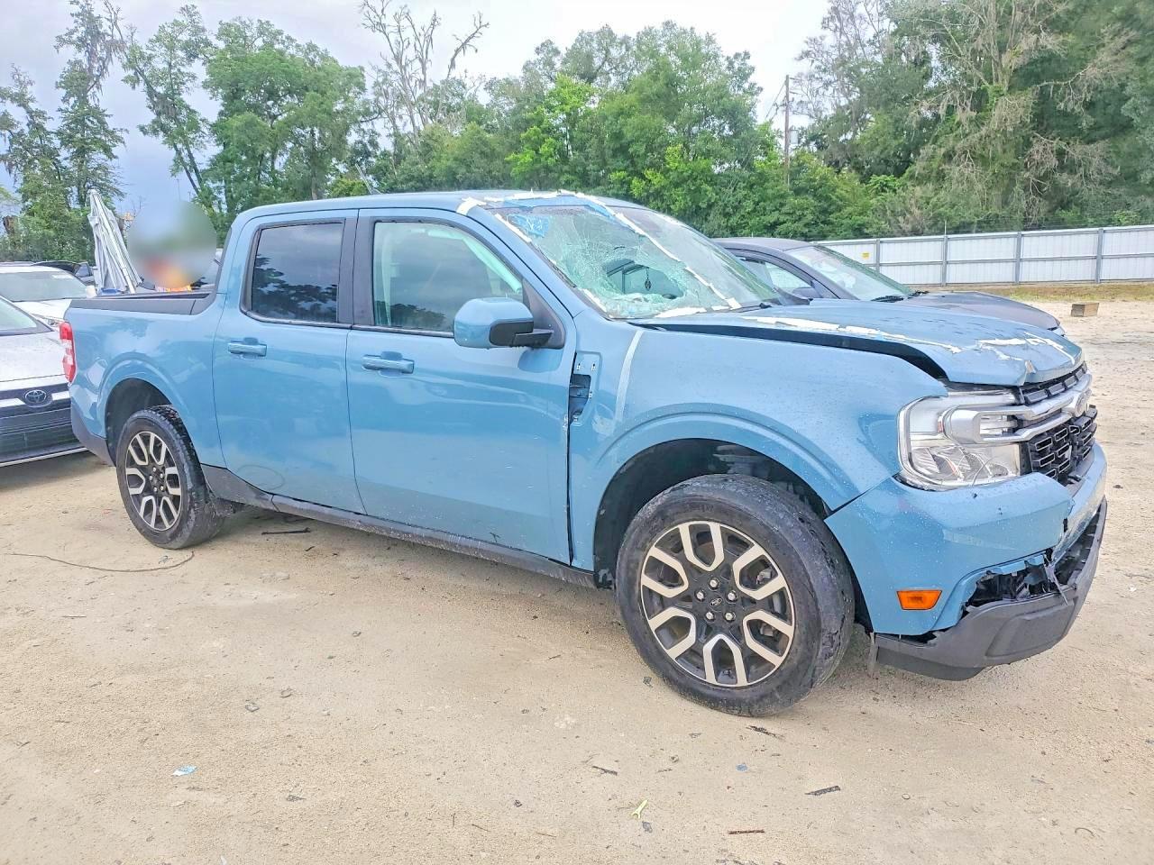 2022 Ford Maverick Xl Blue vin: 3FTTW8F95NRA76868