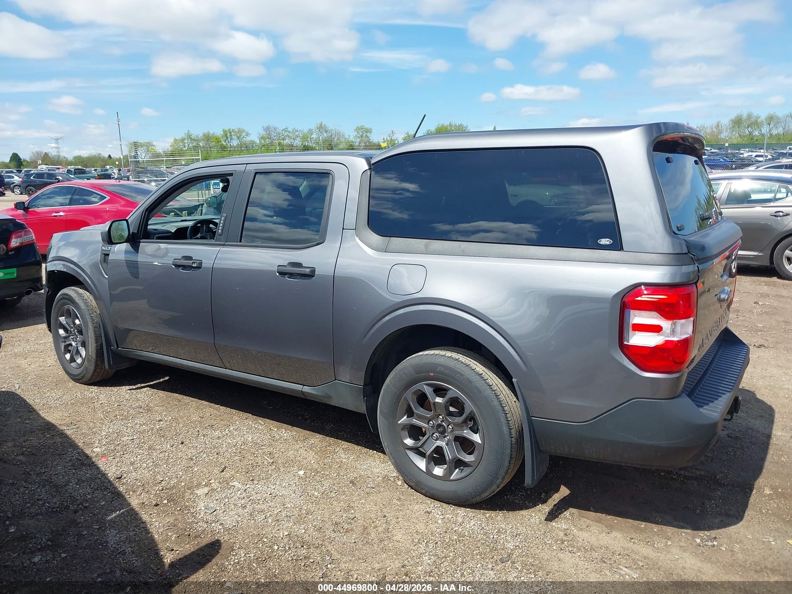 2023 Ford Maverick Xlt Gray vin: 3FTTW8F95PRA45431