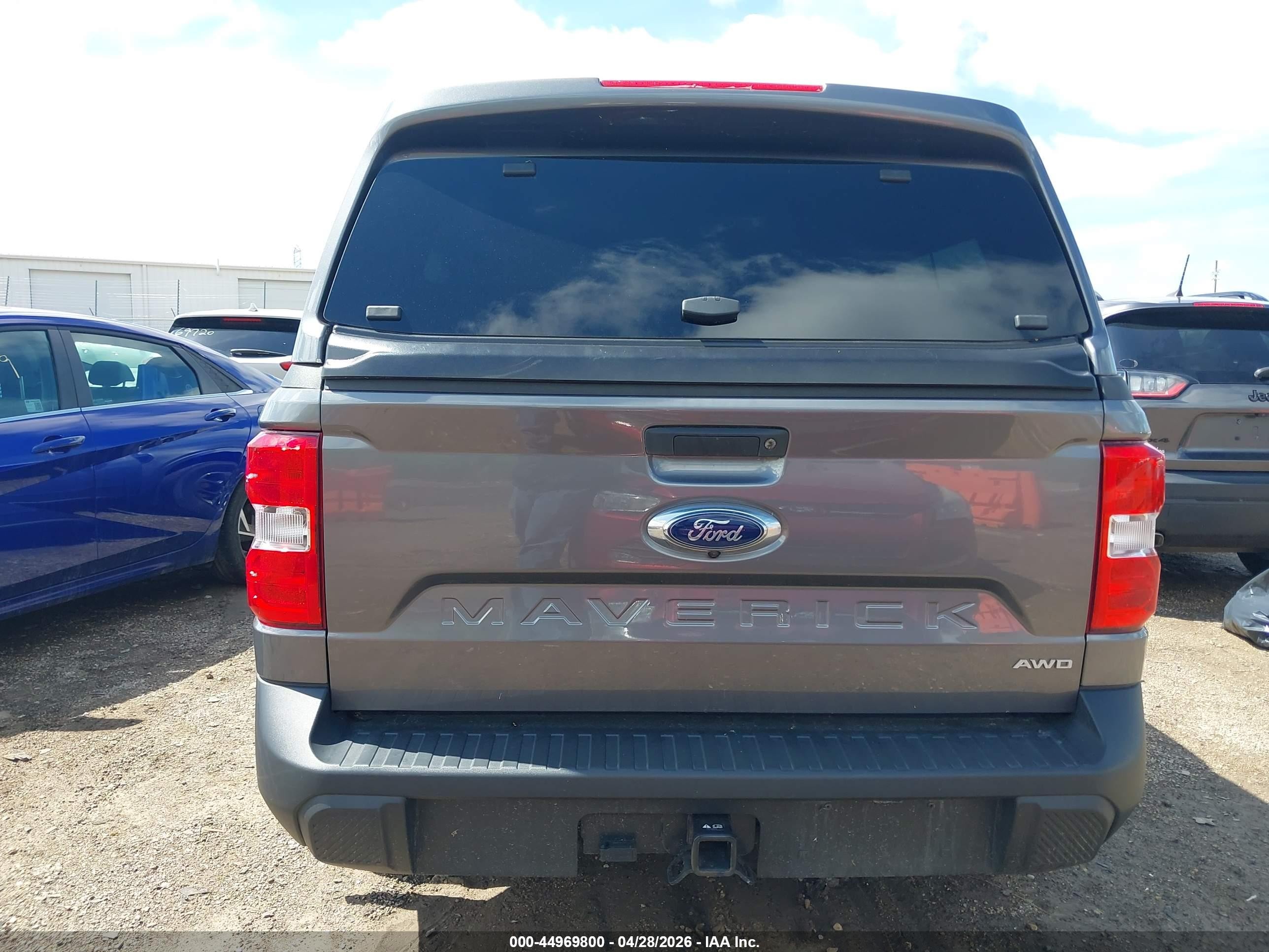 2023 Ford Maverick Xlt Gray vin: 3FTTW8F95PRA45431