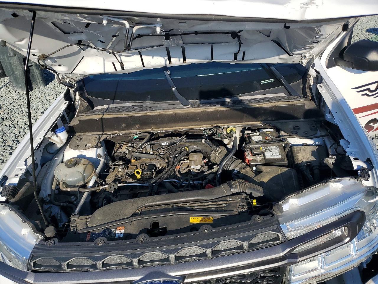 2022 Ford Maverick Xl White vin: 3FTTW8F96NRA86423
