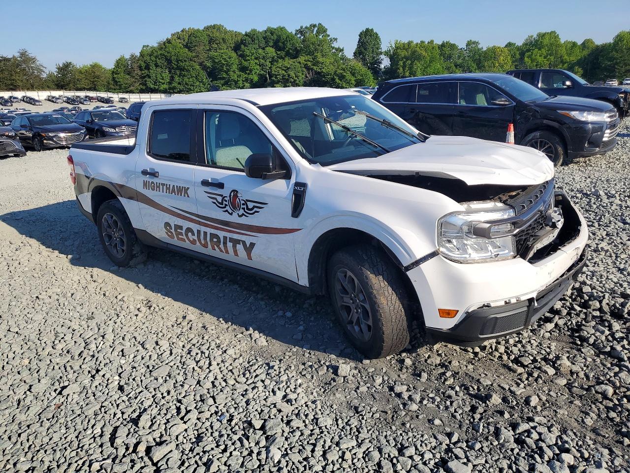 2022 Ford Maverick Xl White vin: 3FTTW8F96NRA86423