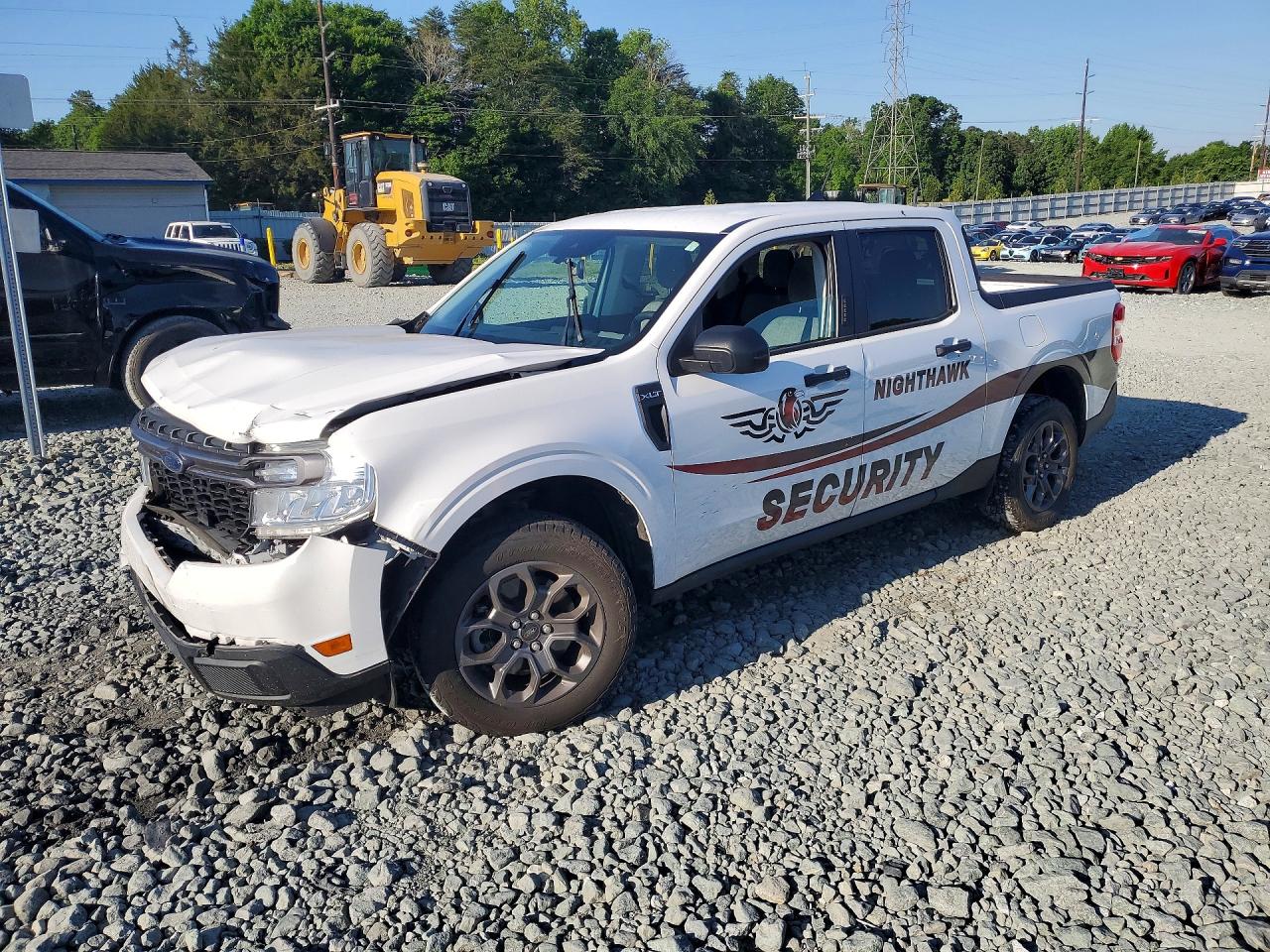 2022 Ford Maverick Xl White vin: 3FTTW8F96NRA86423