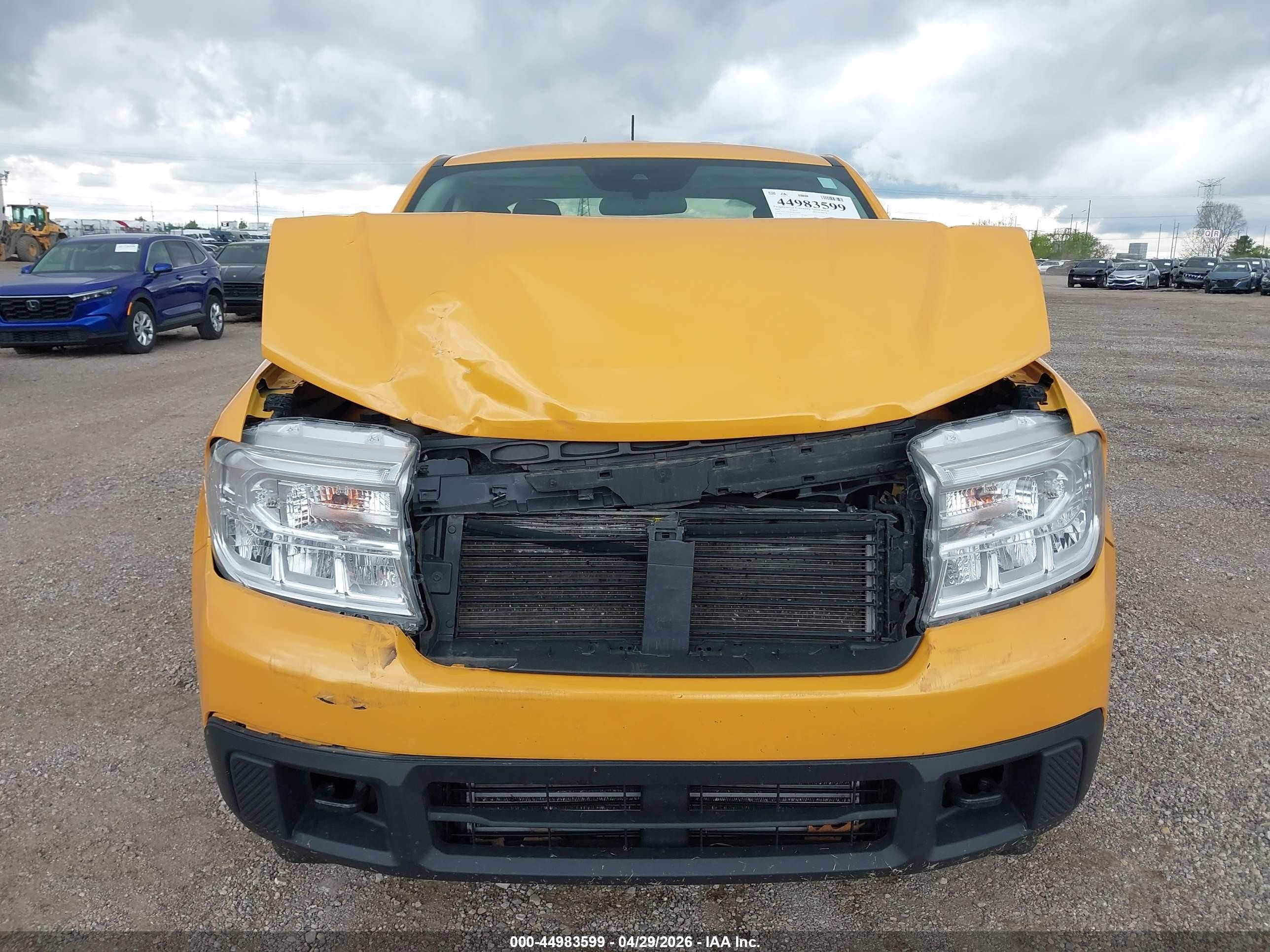 2022 Ford Maverick Xlt Orange vin: 3FTTW8F96NRA94683