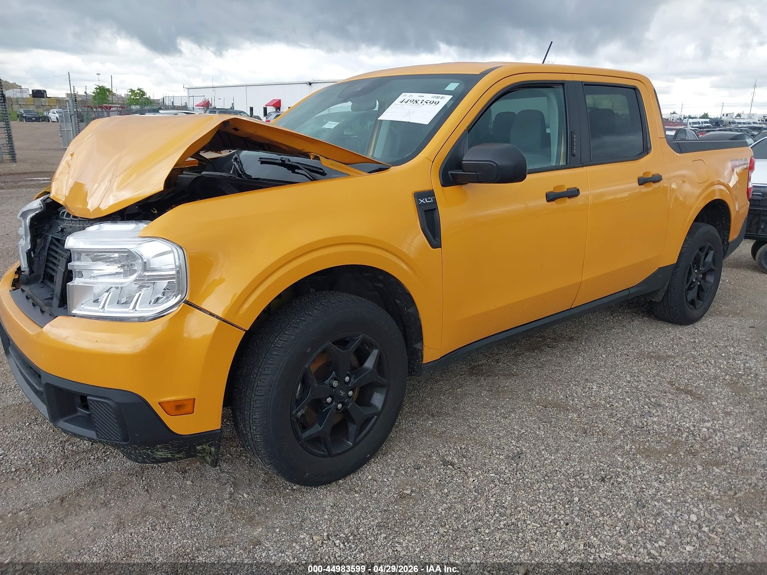 2022 Ford Maverick Xlt Orange vin: 3FTTW8F96NRA94683