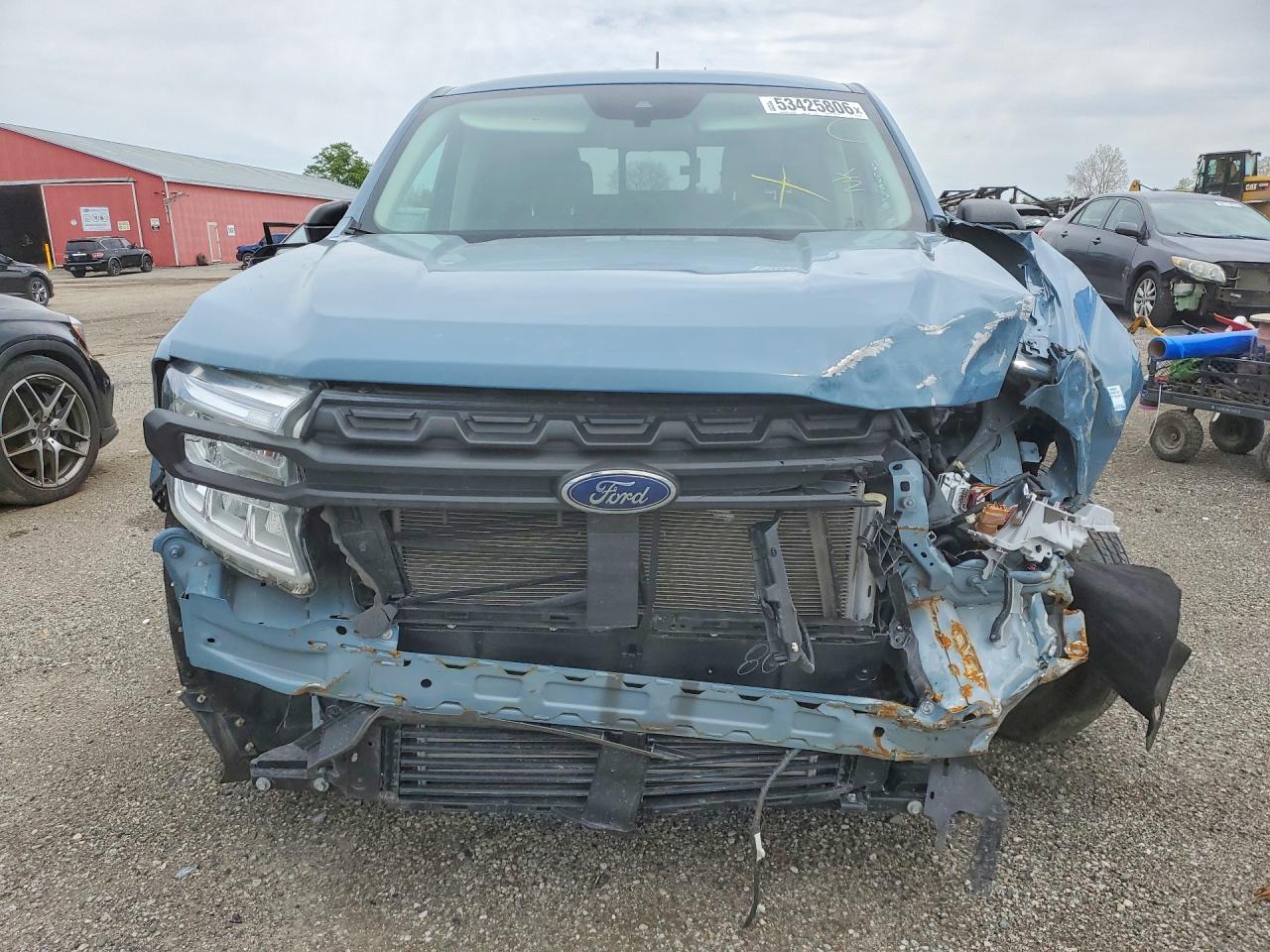 2022 Ford Maverick Xl Blue vin: 3FTTW8F9XNRA10753