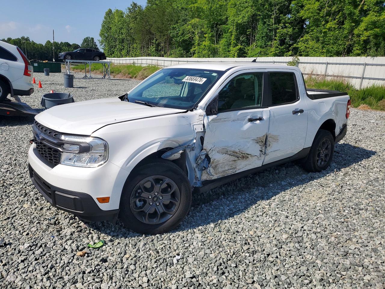 2024 Ford Maverick Xlt Белый vin: 3FTTW8H35RRB40440
