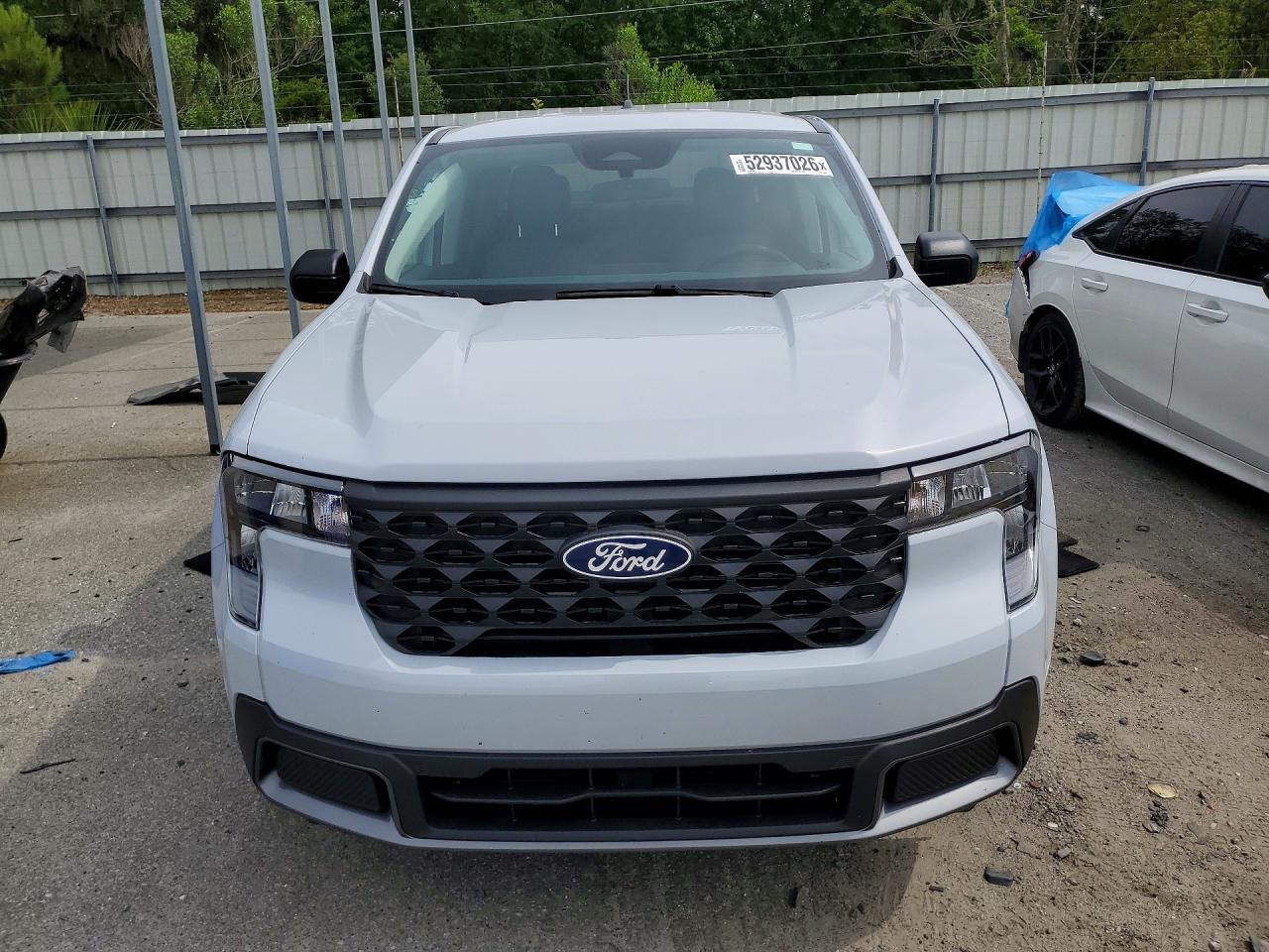 2025 Ford Maverick Xlt White vin: 3FTTW8H35SRA24483