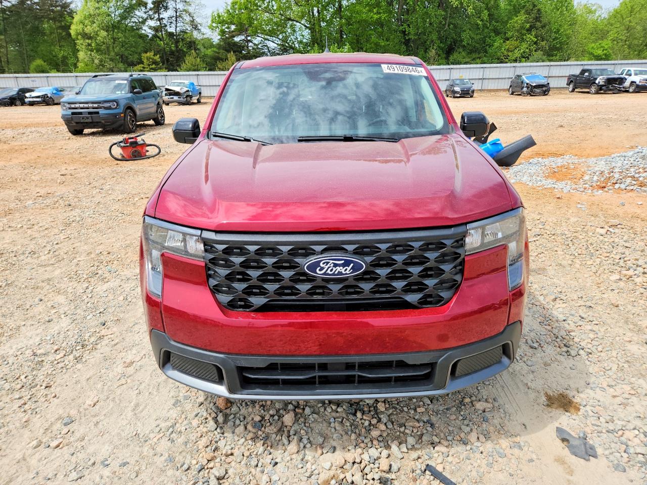 2025 Ford Maverick Xlt Burgundy vin: 3FTTW8H37SRB23726