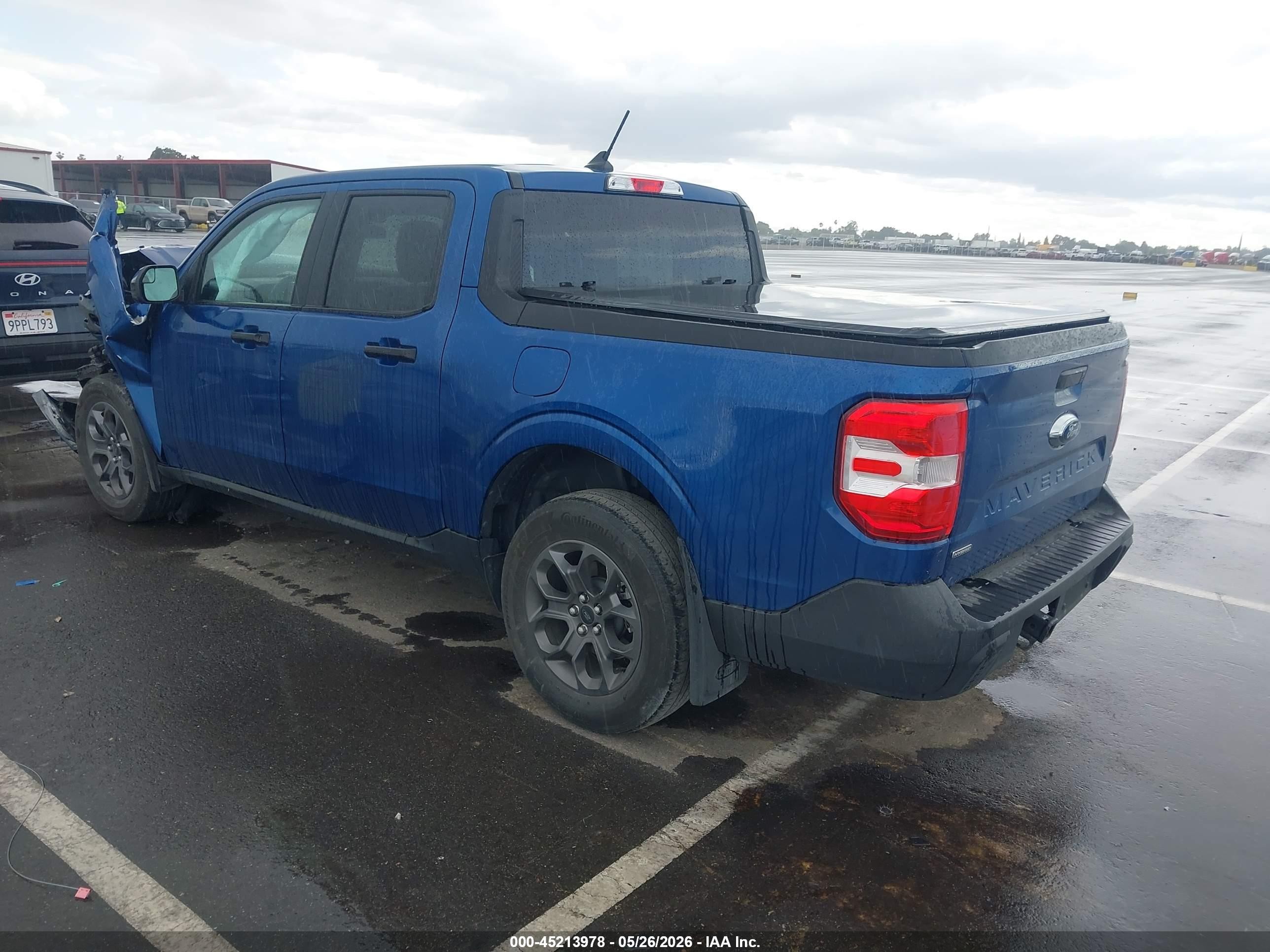 2024 Ford Maverick Xlt Синий vin: 3FTTW8H39RRA33522