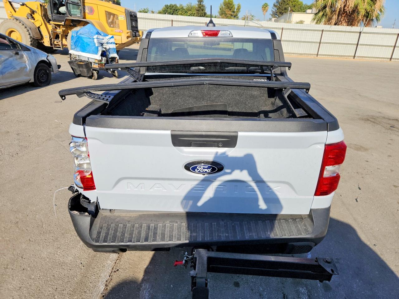 2025 Ford Maverick Xlt White vin: 3FTTW8J32SRB49015