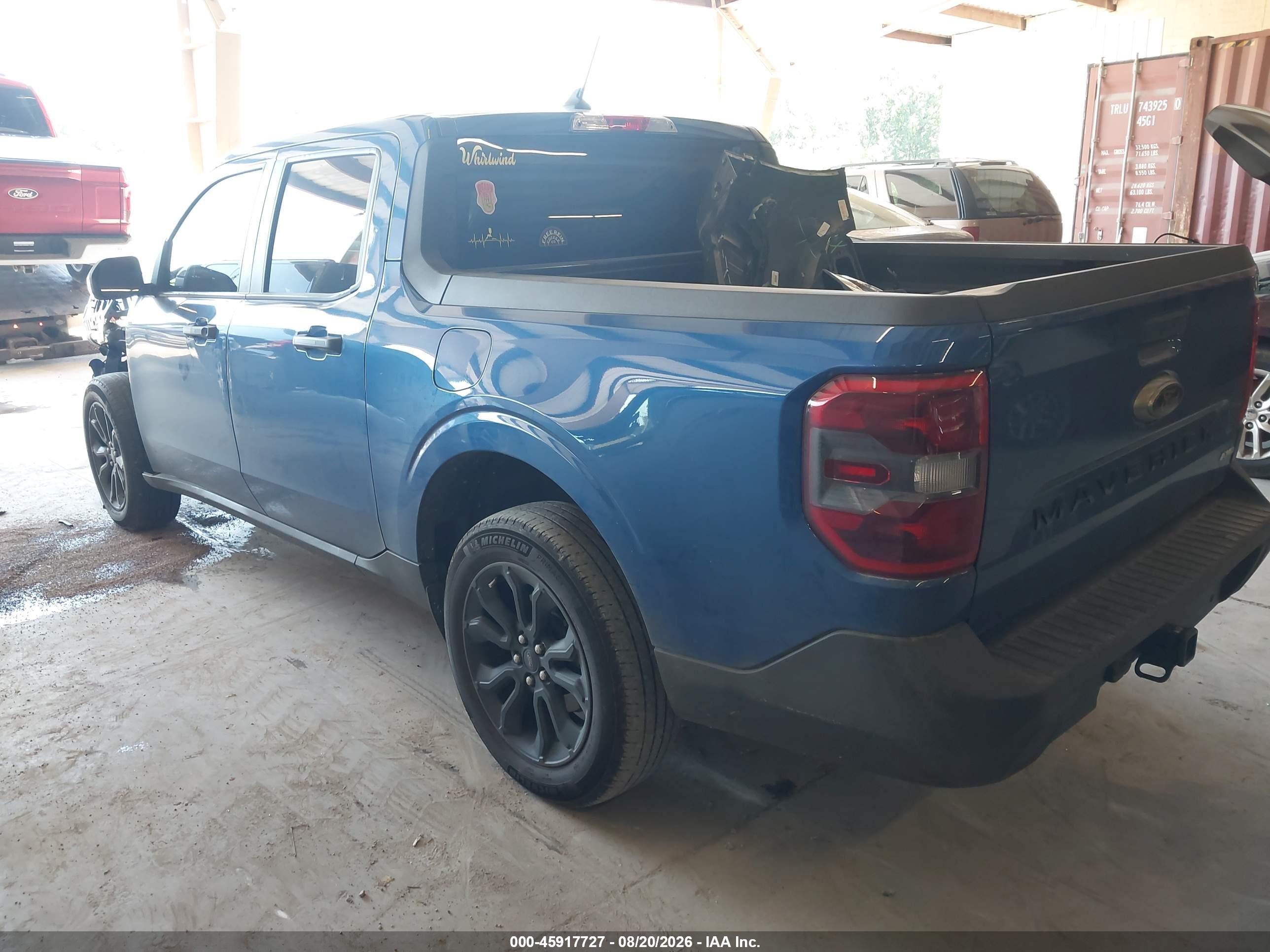 2024 Ford Maverick Xlt Blue vin: 3FTTW8J90RRA21922