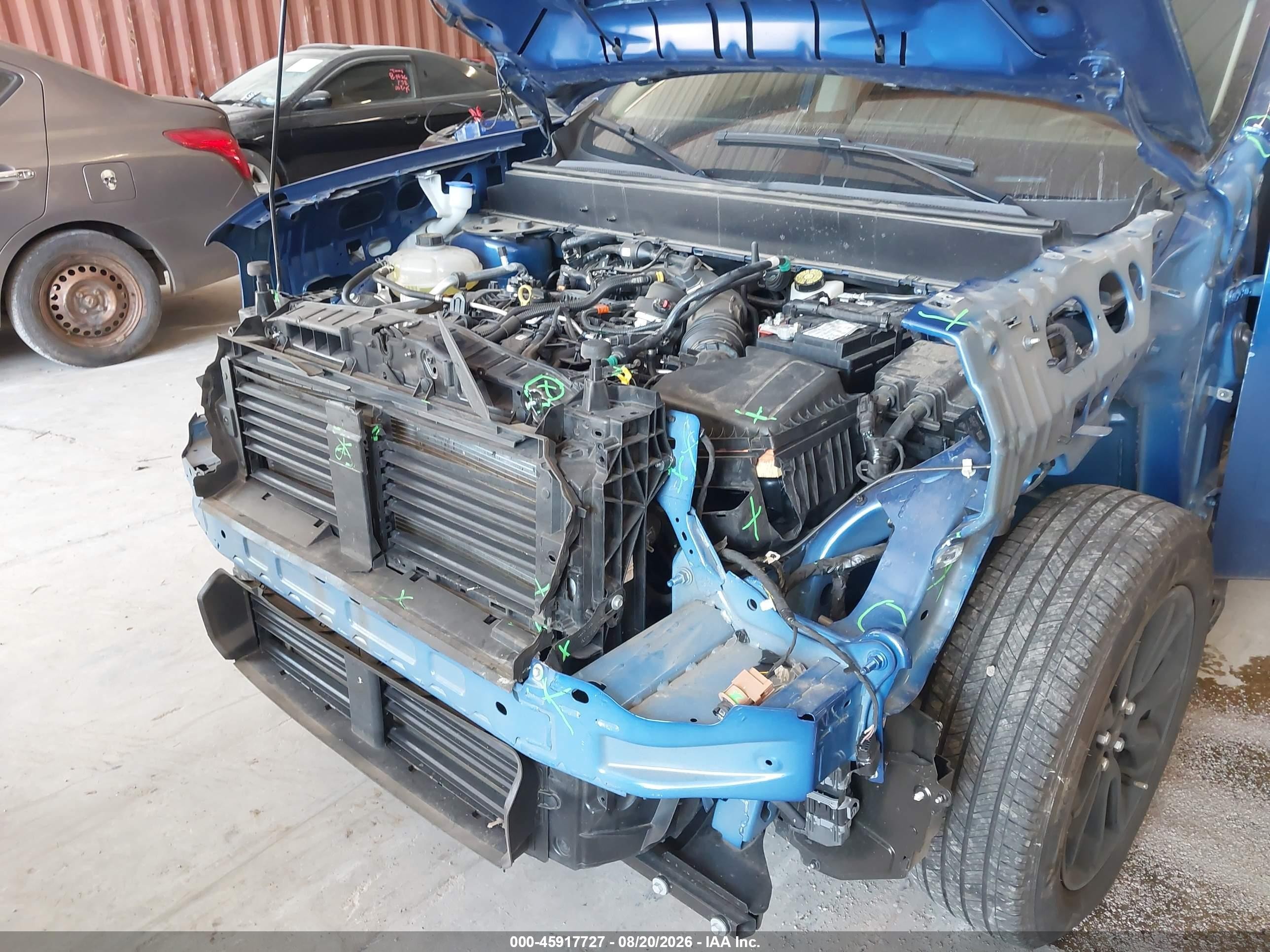 2024 Ford Maverick Xlt Blue vin: 3FTTW8J90RRA21922
