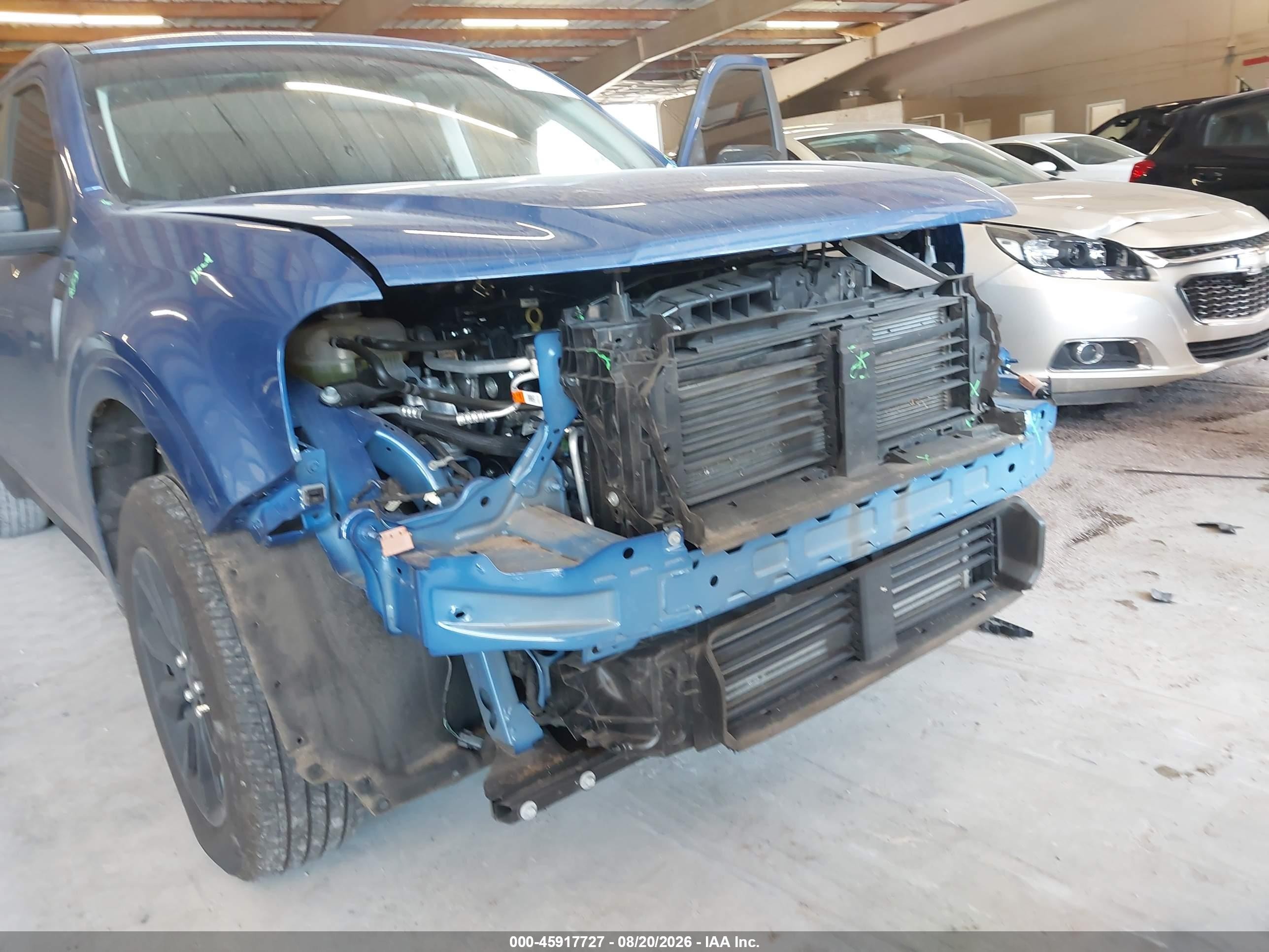 2024 Ford Maverick Xlt Blue vin: 3FTTW8J90RRA21922