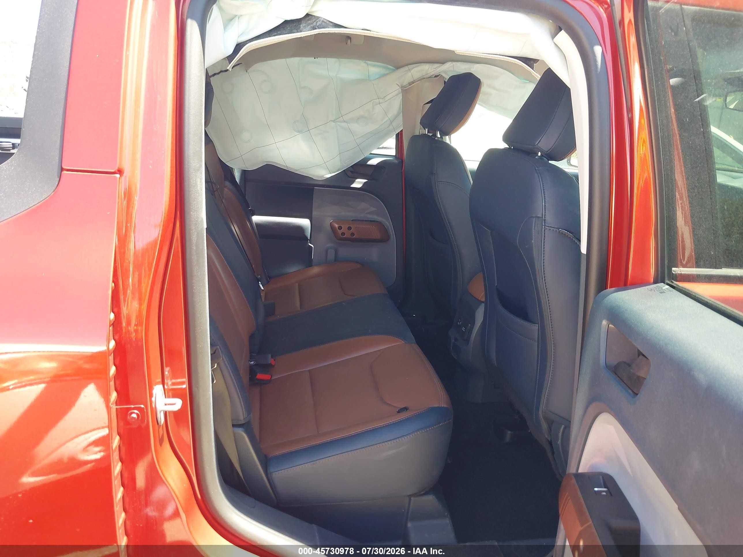 2024 Ford Maverick Lariat Orange vin: 3FTTW8M30RRA50523
