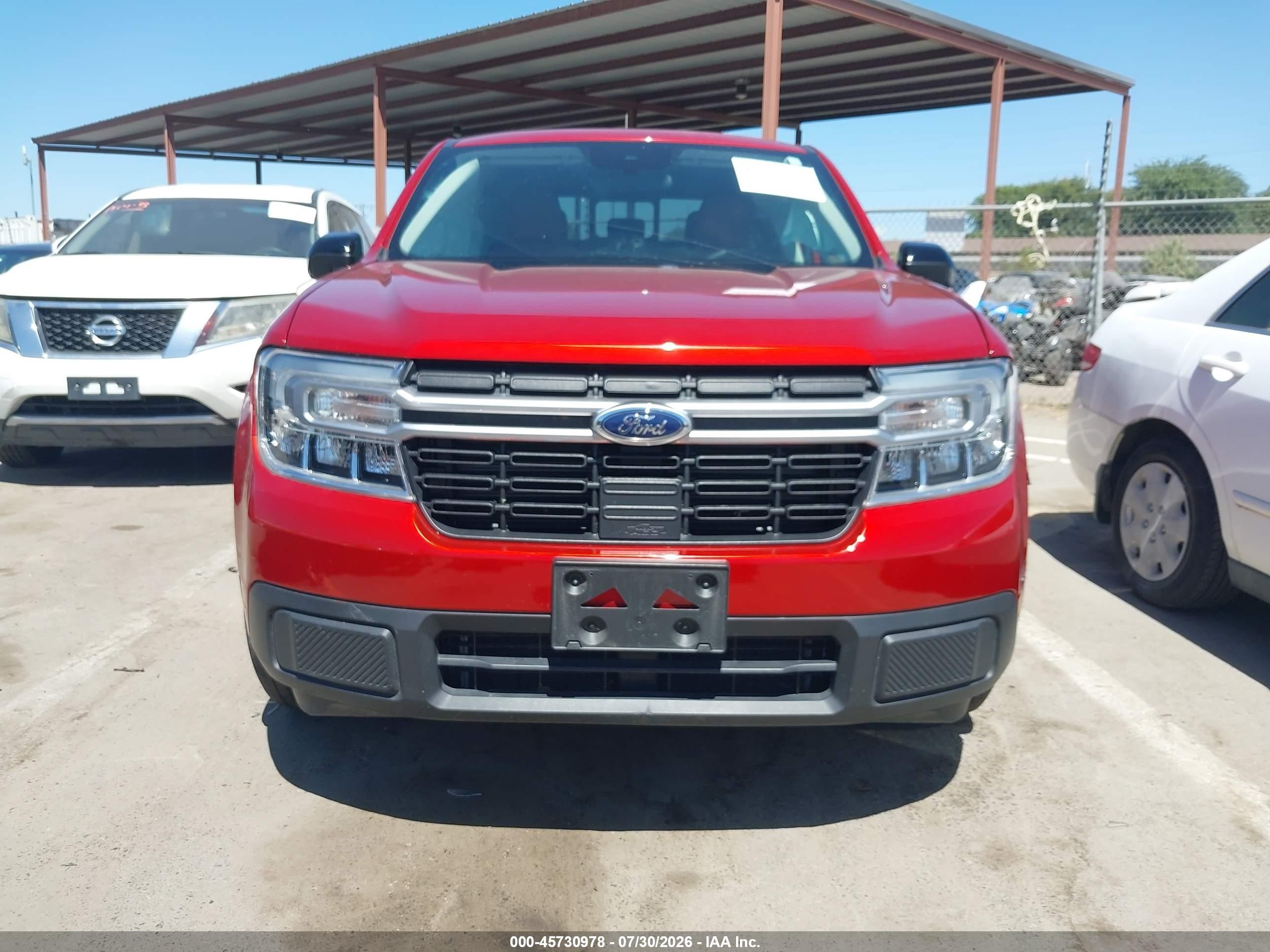 2024 Ford Maverick Lariat Orange vin: 3FTTW8M30RRA50523