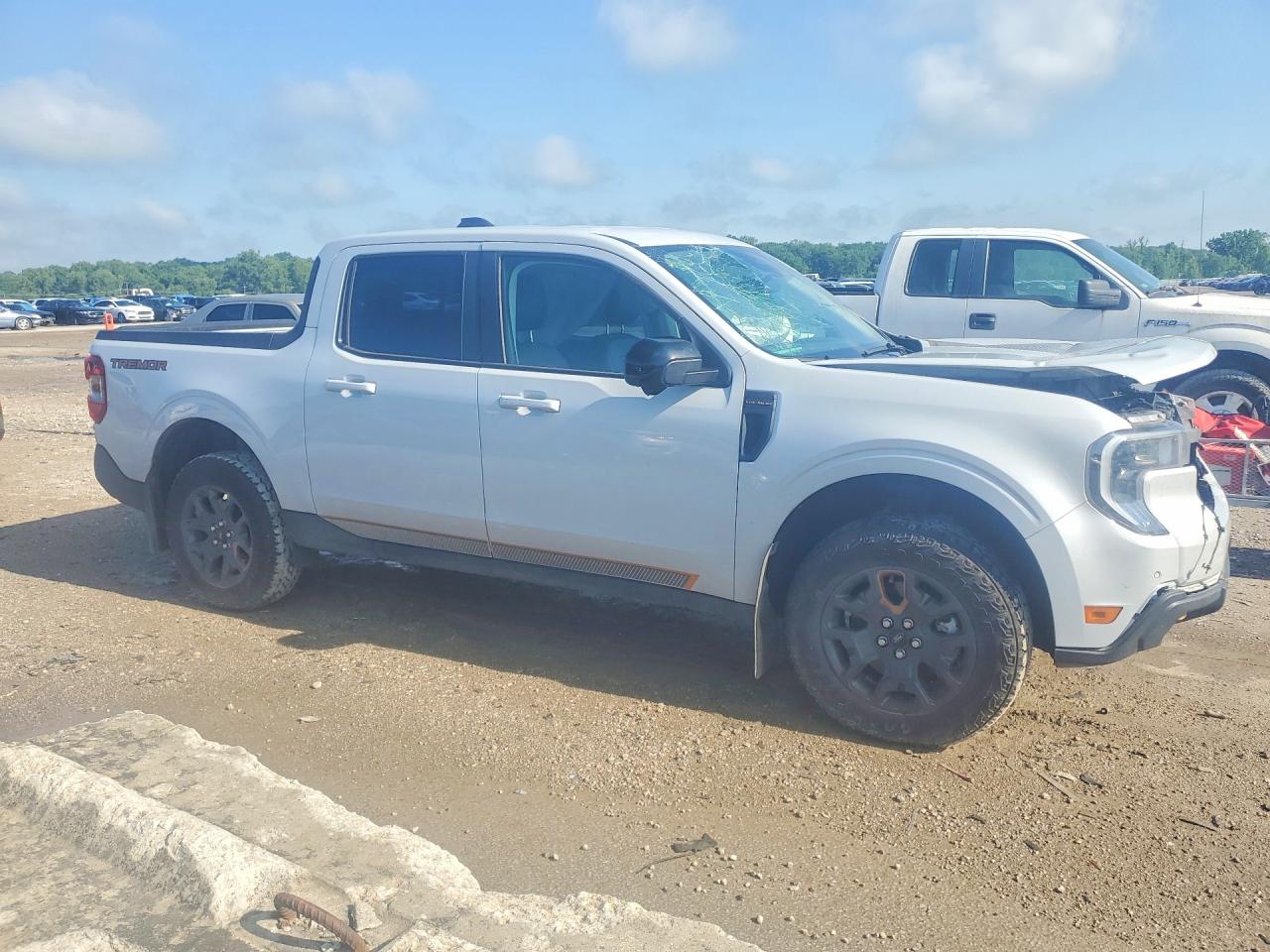 2025 Ford Maverick Tremor Серый vin: 3FTTW8NA7SRA17411