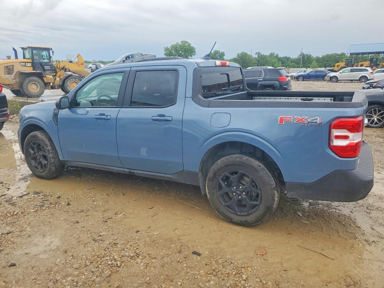 2024 Ford Maverick Lariat Blue vin: 3FTTW8S93RRA06569
