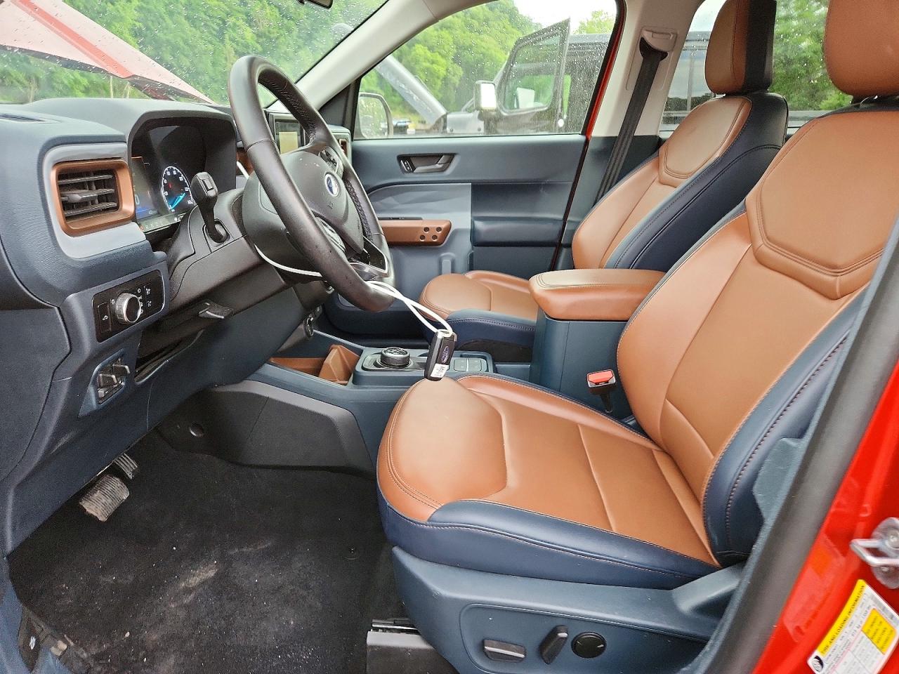 2024 Ford Maverick Lariat Orange vin: 3FTTW8S97RRA05182