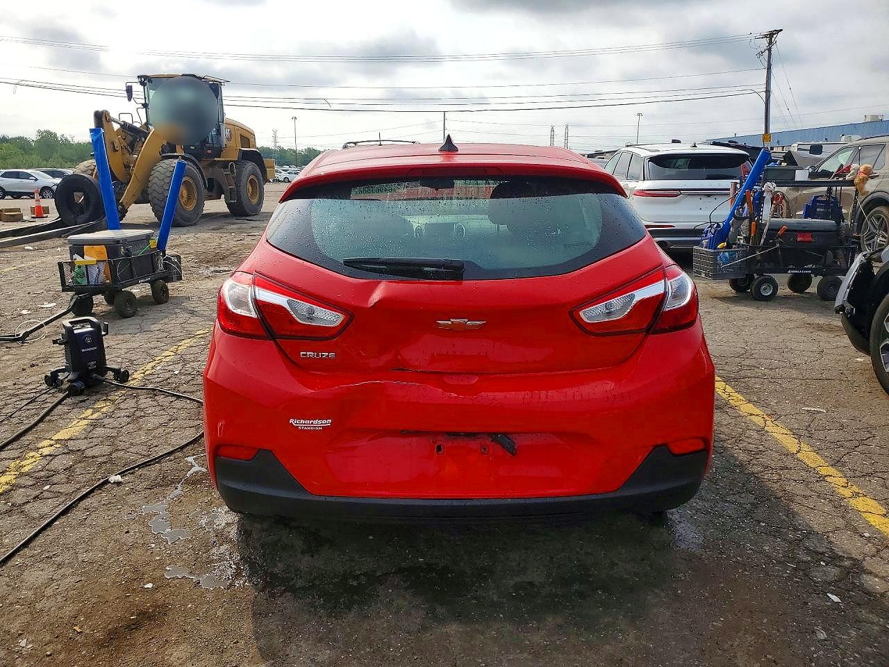 2019 Chevrolet Cruze Ls Red vin: 3G1BC6SM5KS575122