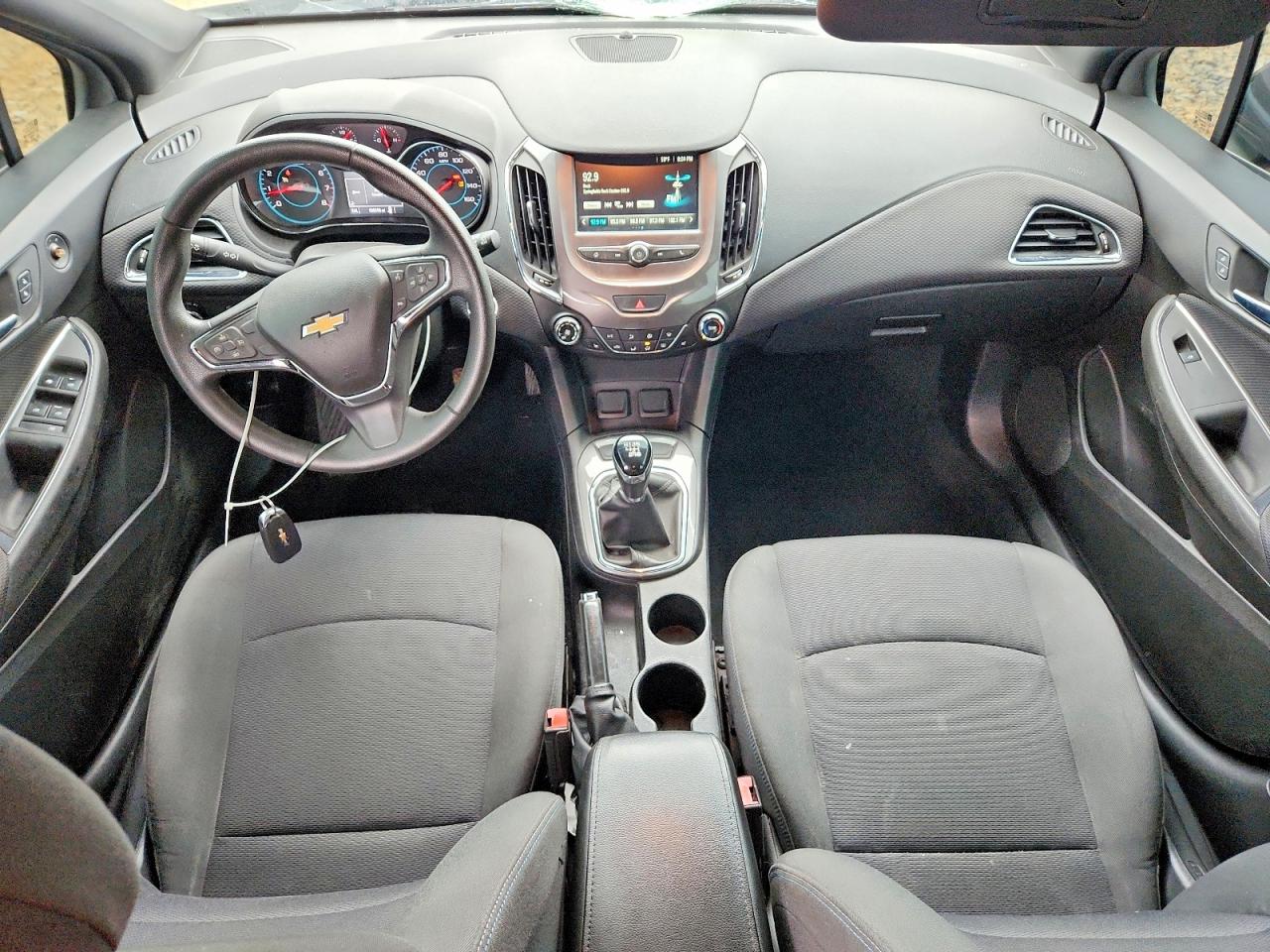 2017 Chevrolet Cruze Lt Gray vin: 3G1BD6SM3HS524532