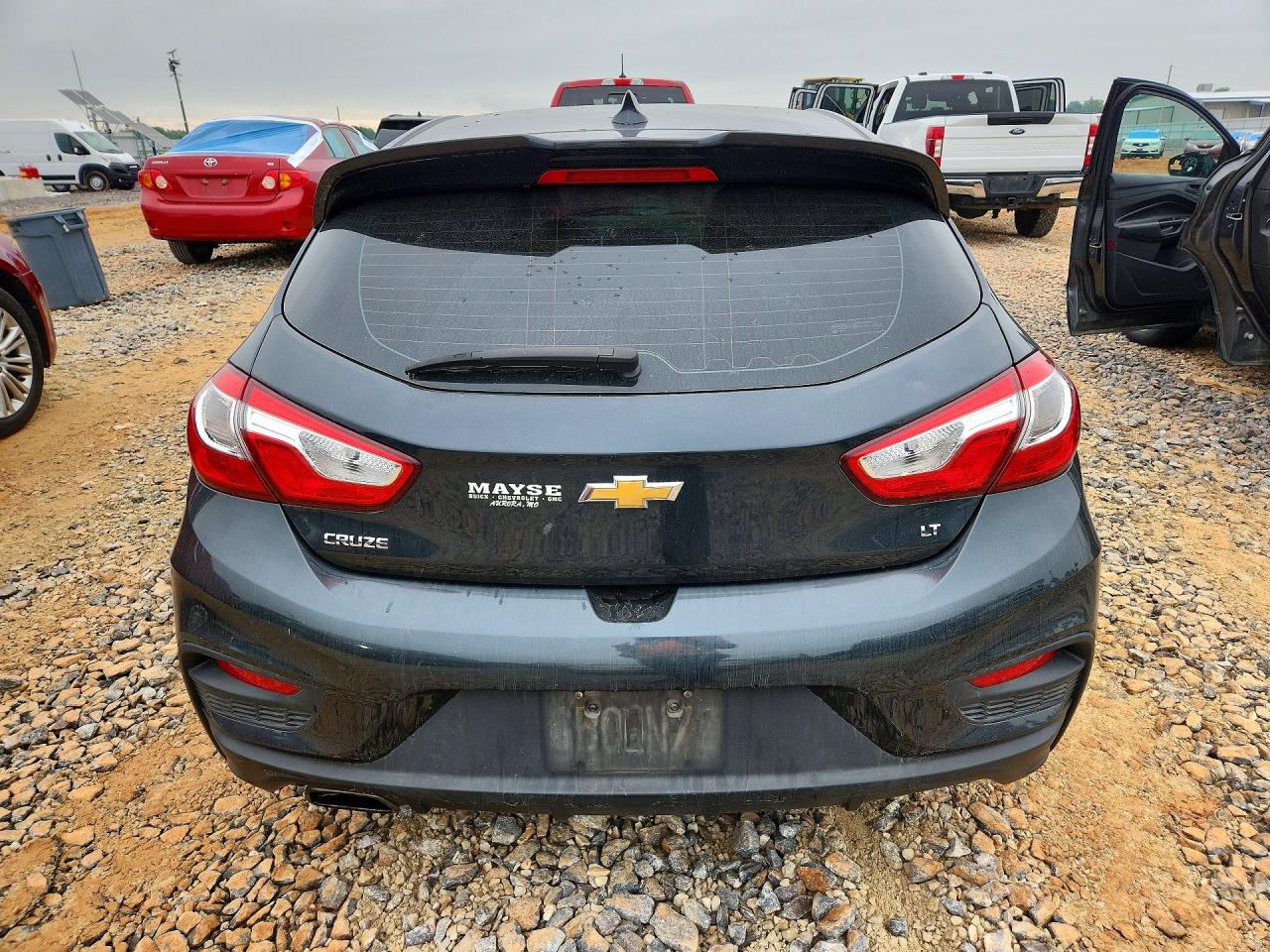 2017 Chevrolet Cruze Lt Gray vin: 3G1BD6SM3HS524532