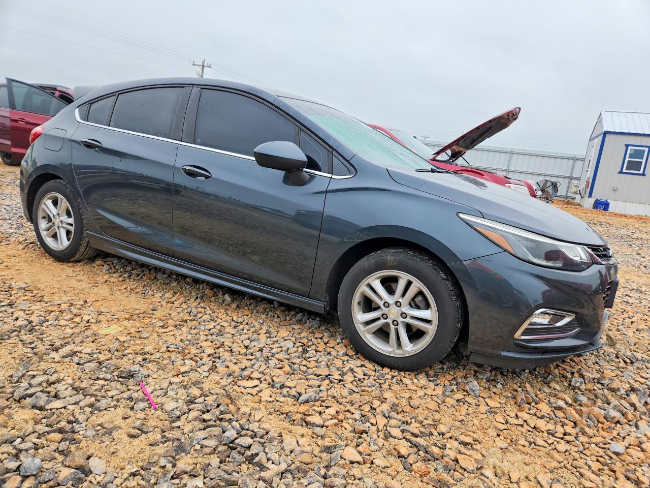 2017 Chevrolet Cruze Lt Gray vin: 3G1BD6SM3HS524532