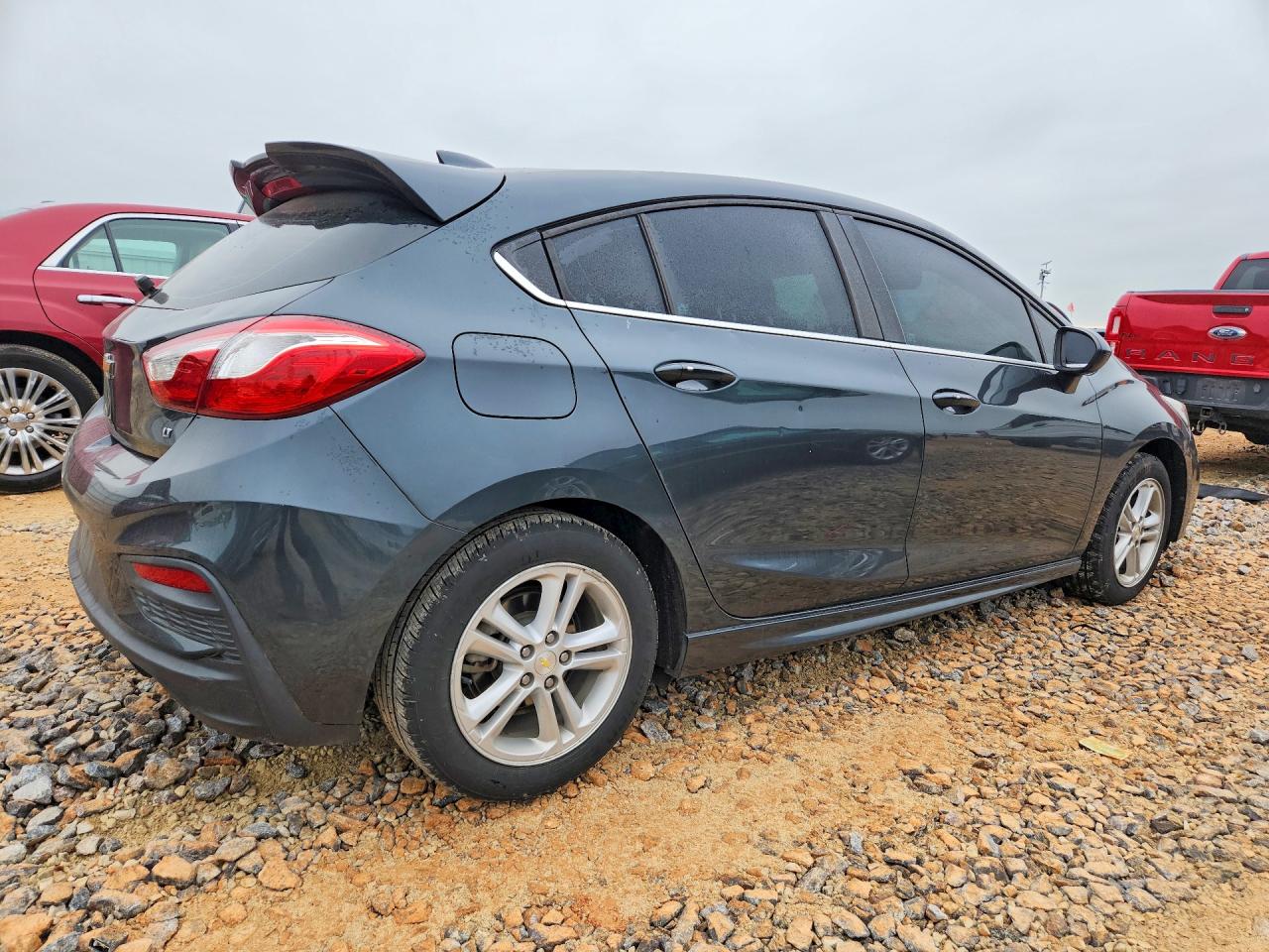 2017 Chevrolet Cruze Lt Gray vin: 3G1BD6SM3HS524532