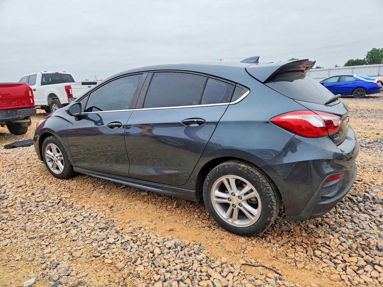 2017 Chevrolet Cruze Lt Gray vin: 3G1BD6SM3HS524532