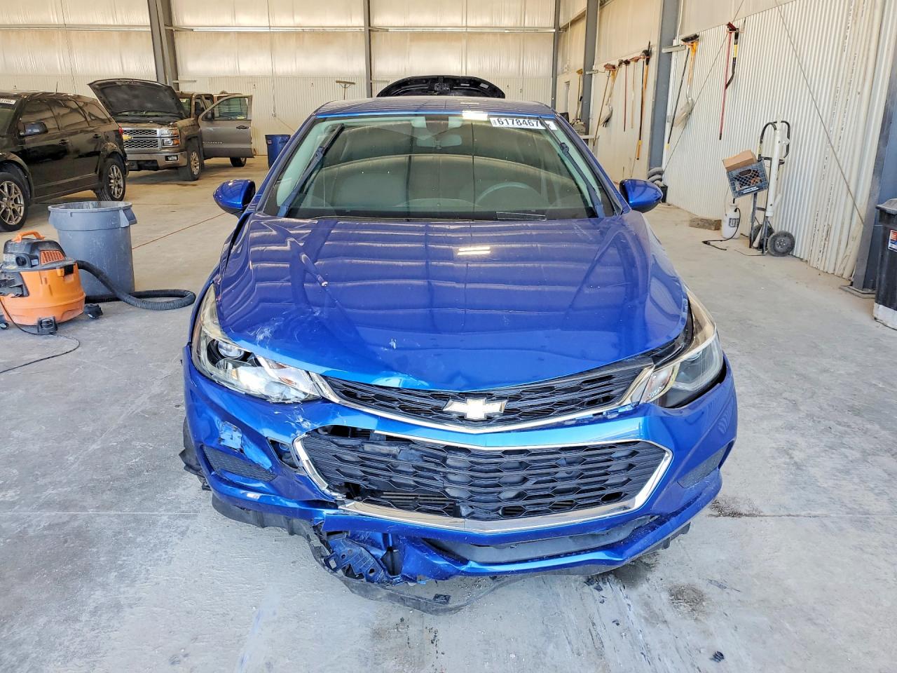 2017 Chevrolet Cruze Lt Blue vin: 3G1BE5SM0HS531851