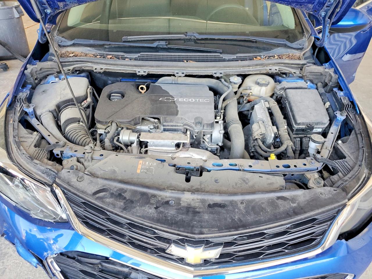 2017 Chevrolet Cruze Lt Blue vin: 3G1BE5SM0HS531851