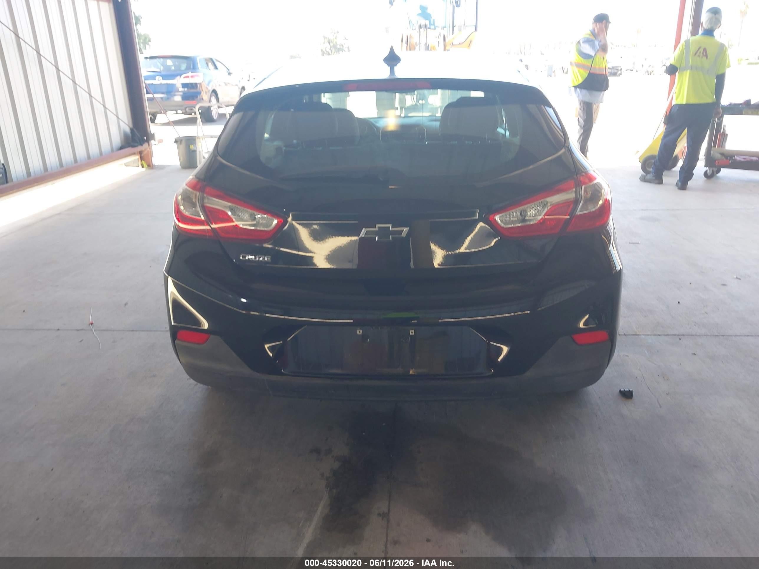 2018 Chevrolet Cruze Lt Auto Black vin: 3G1BE6SM1JS653078