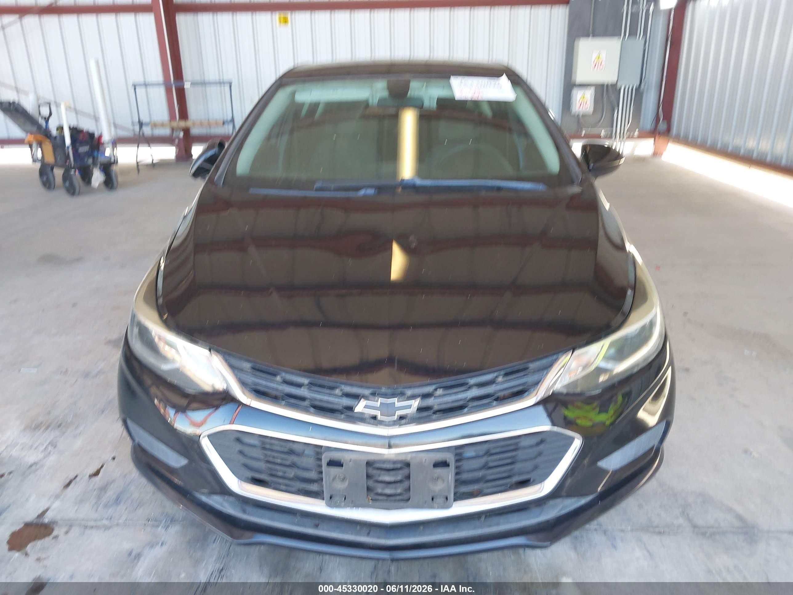 2018 Chevrolet Cruze Lt Auto Black vin: 3G1BE6SM1JS653078