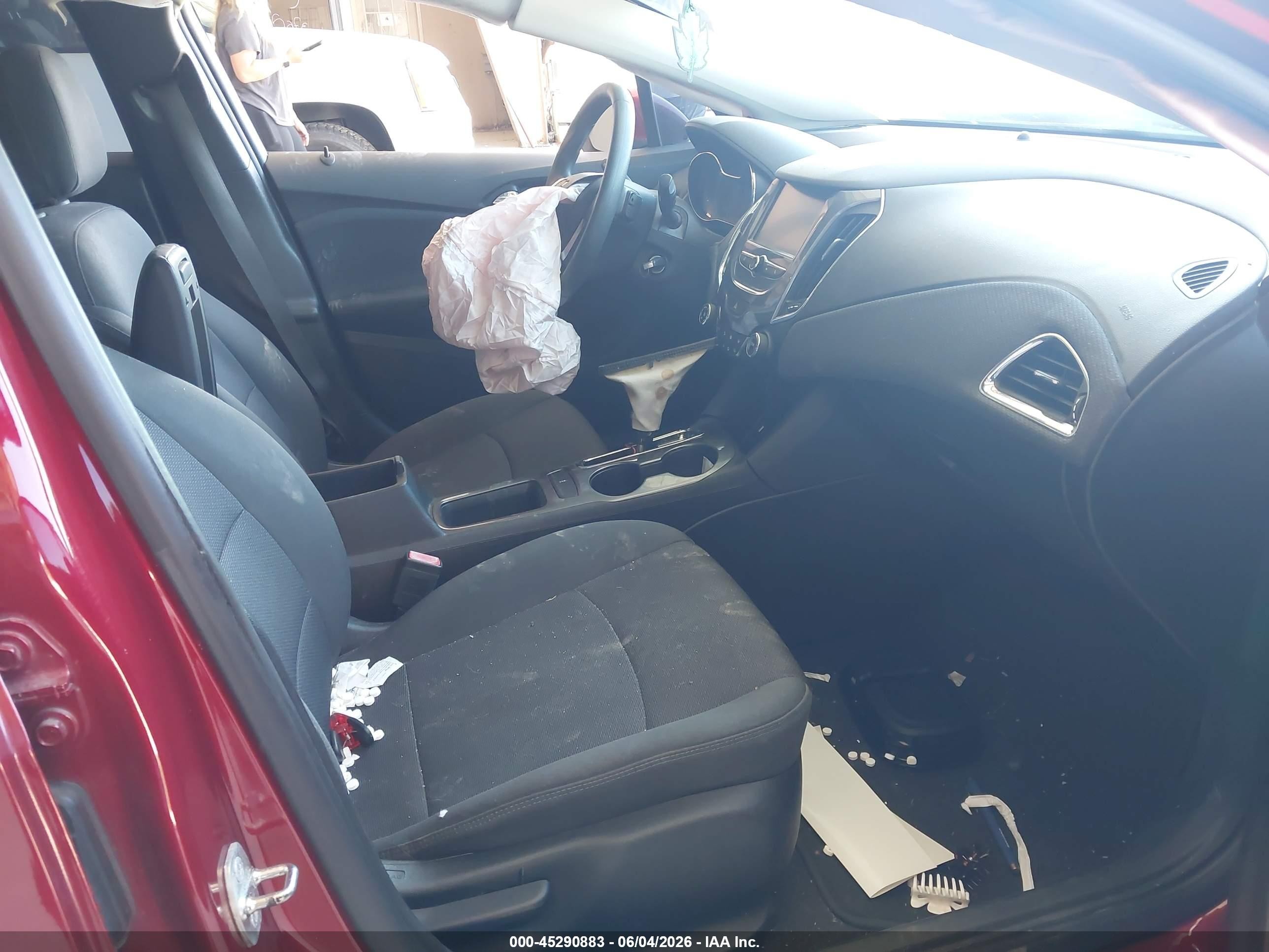 2018 Chevrolet Cruze Lt Auto Красный vin: 3G1BE6SM2JS655065