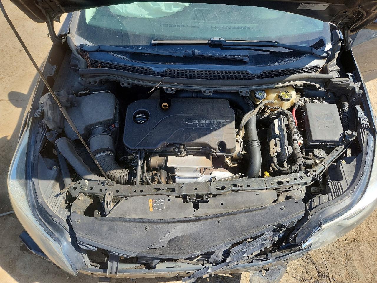 2017 Chevrolet Cruze Lt Угольный vin: 3G1BE6SM5HS578833