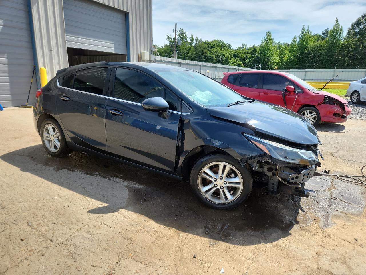 2017 Chevrolet Cruze Lt Угольный vin: 3G1BE6SM5HS578833 Damage: Right Head Lamp, Broken, Replacement Required