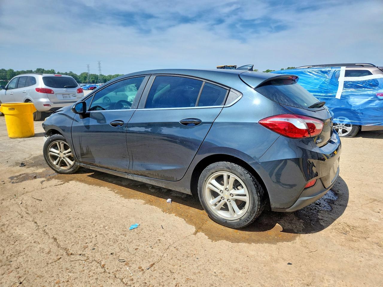 2017 Chevrolet Cruze Lt Угольный vin: 3G1BE6SM5HS578833