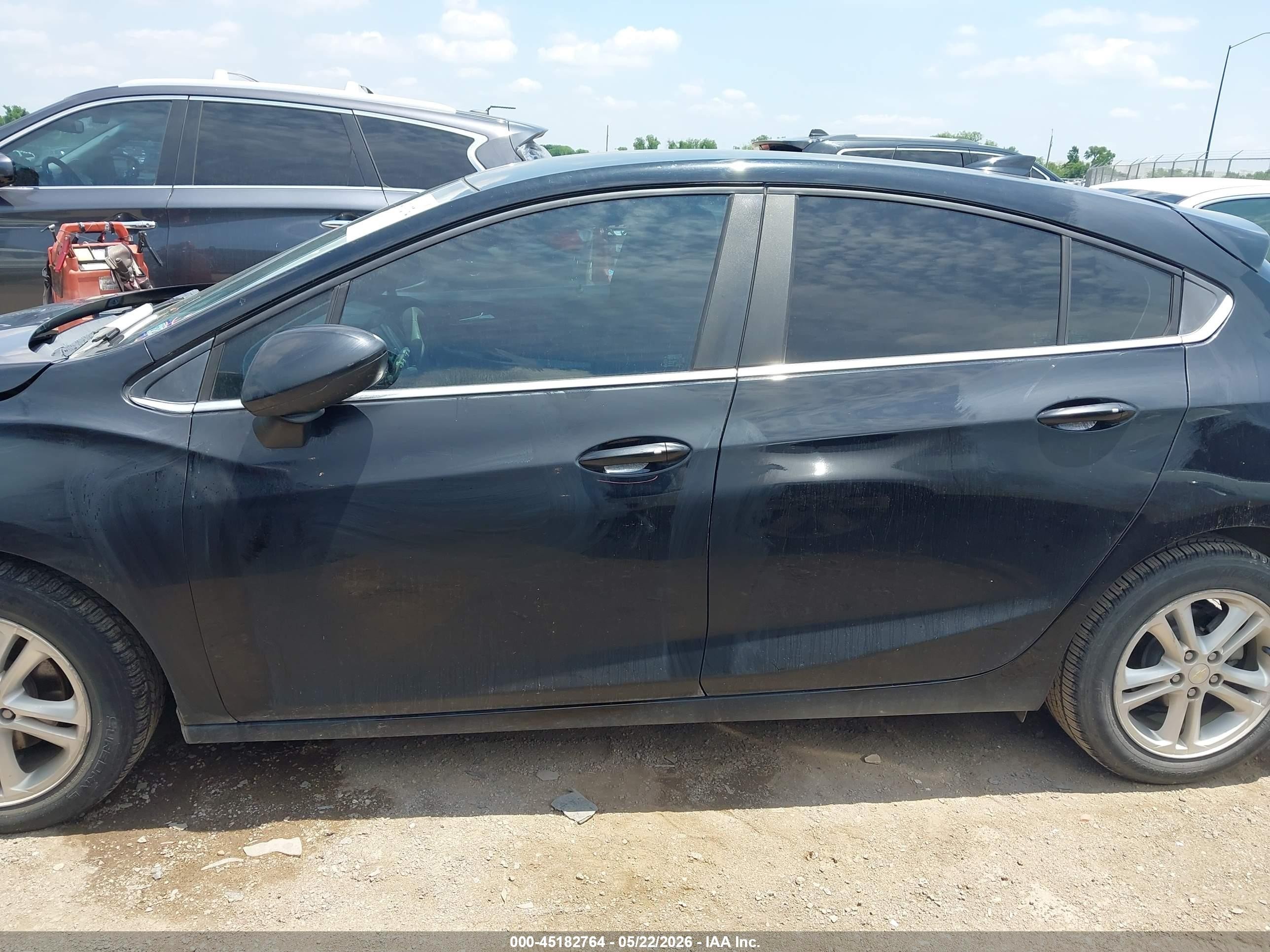 2018 Chevrolet Cruze Lt Auto Черный vin: 3G1BE6SM5JS638034