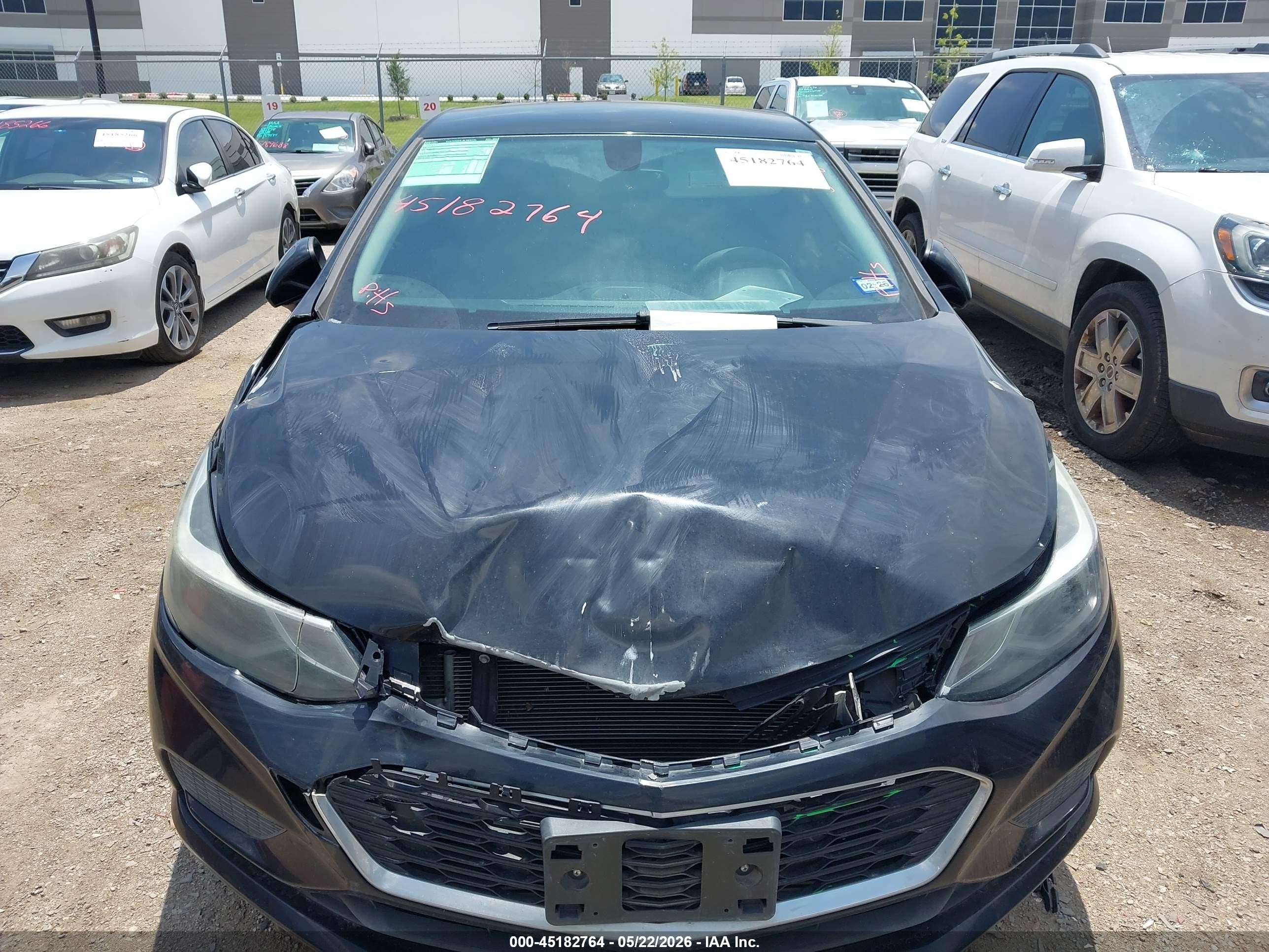 2018 Chevrolet Cruze Lt Auto Черный vin: 3G1BE6SM5JS638034
