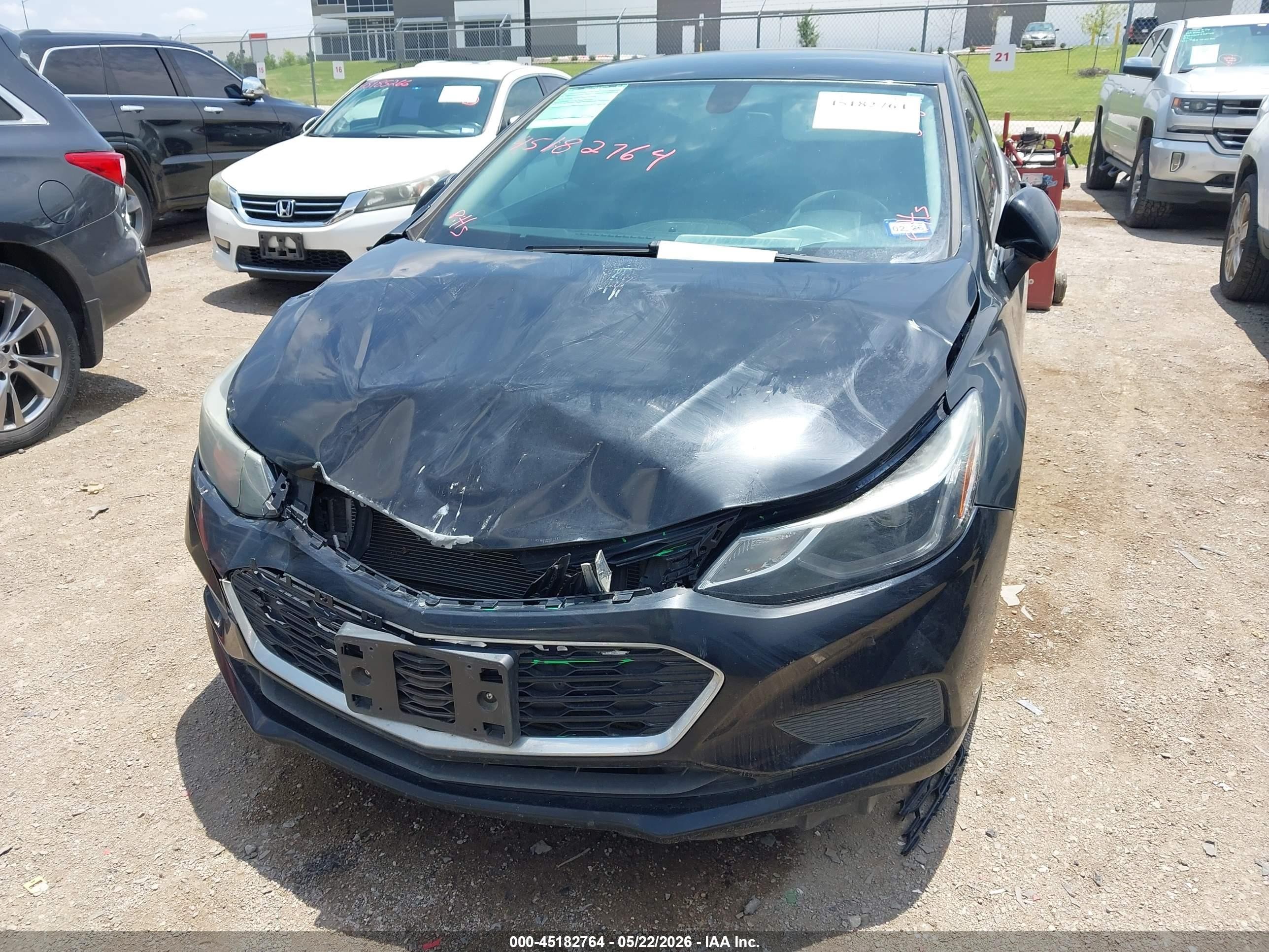 2018 Chevrolet Cruze Lt Auto Черный vin: 3G1BE6SM5JS638034