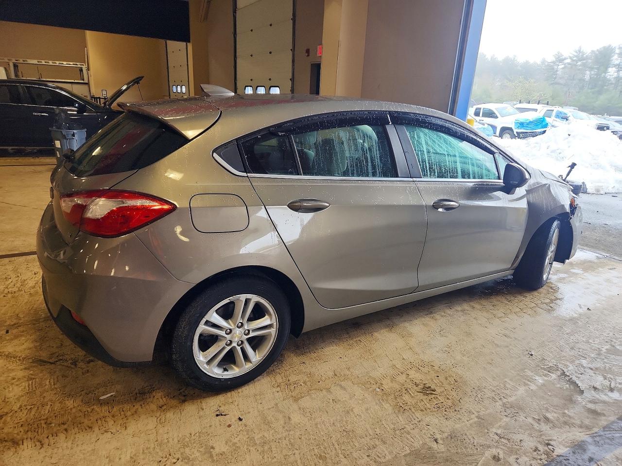 2017 Chevrolet Cruze Lt Gray vin: 3G1BE6SM6HS565573