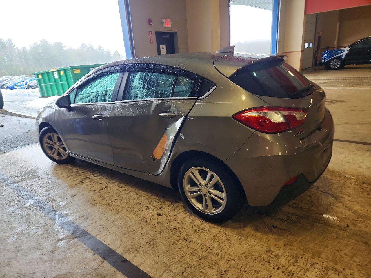 2017 Chevrolet Cruze Lt Gray vin: 3G1BE6SM6HS565573