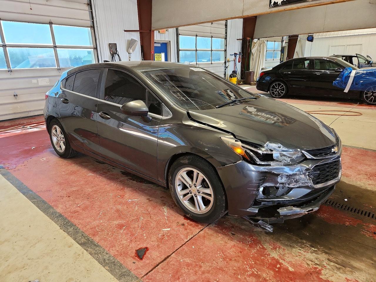 2017 Chevrolet Cruze Lt Gray vin: 3G1BE6SM8HS538424