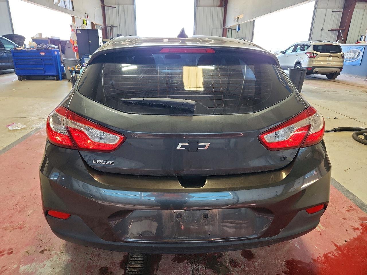 2017 Chevrolet Cruze Lt Gray vin: 3G1BE6SM8HS538424