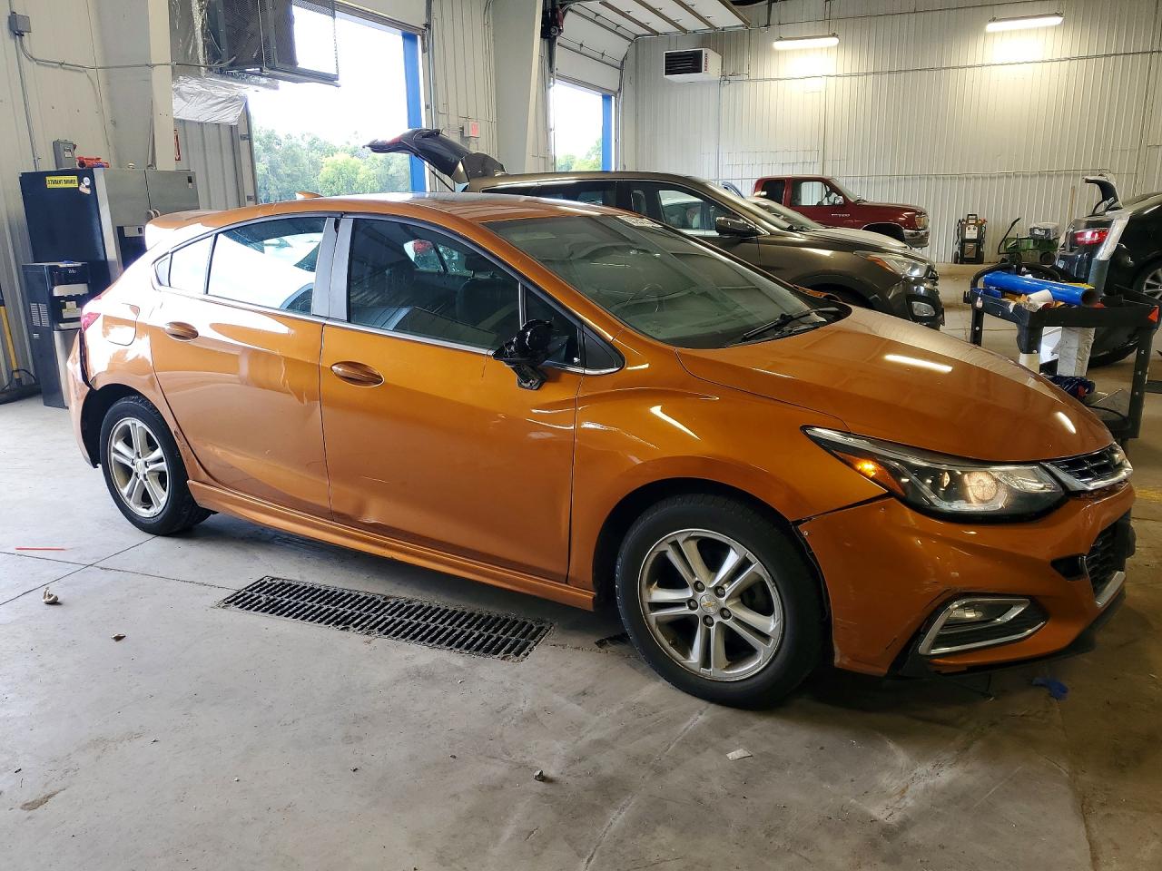 2017 Chevrolet Cruze Lt Orange vin: 3G1BE6SM9HS546970