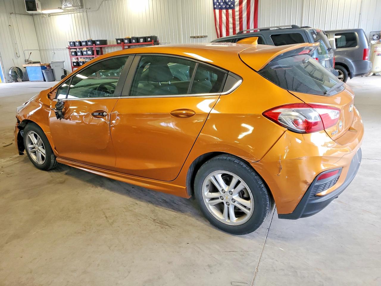 2017 Chevrolet Cruze Lt Orange vin: 3G1BE6SM9HS546970