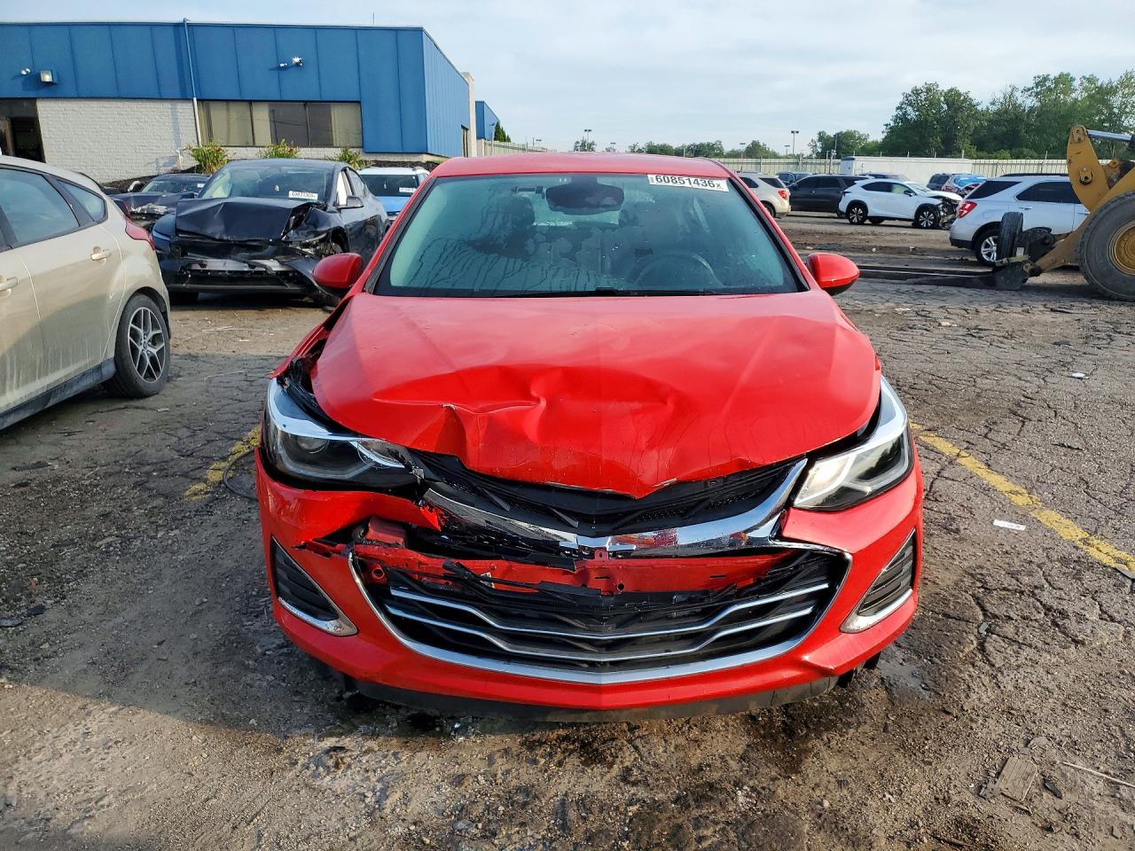 2019 Chevrolet Cruze Premier Red vin: 3G1BF6SM0KS563936