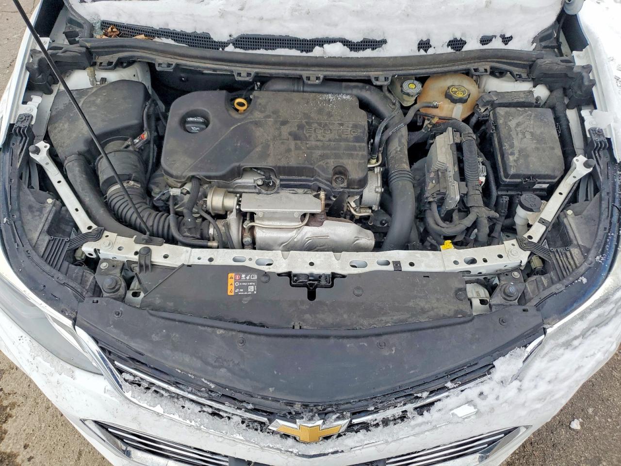 2018 Chevrolet Cruze Premier White vin: 3G1BF6SM2JS643284