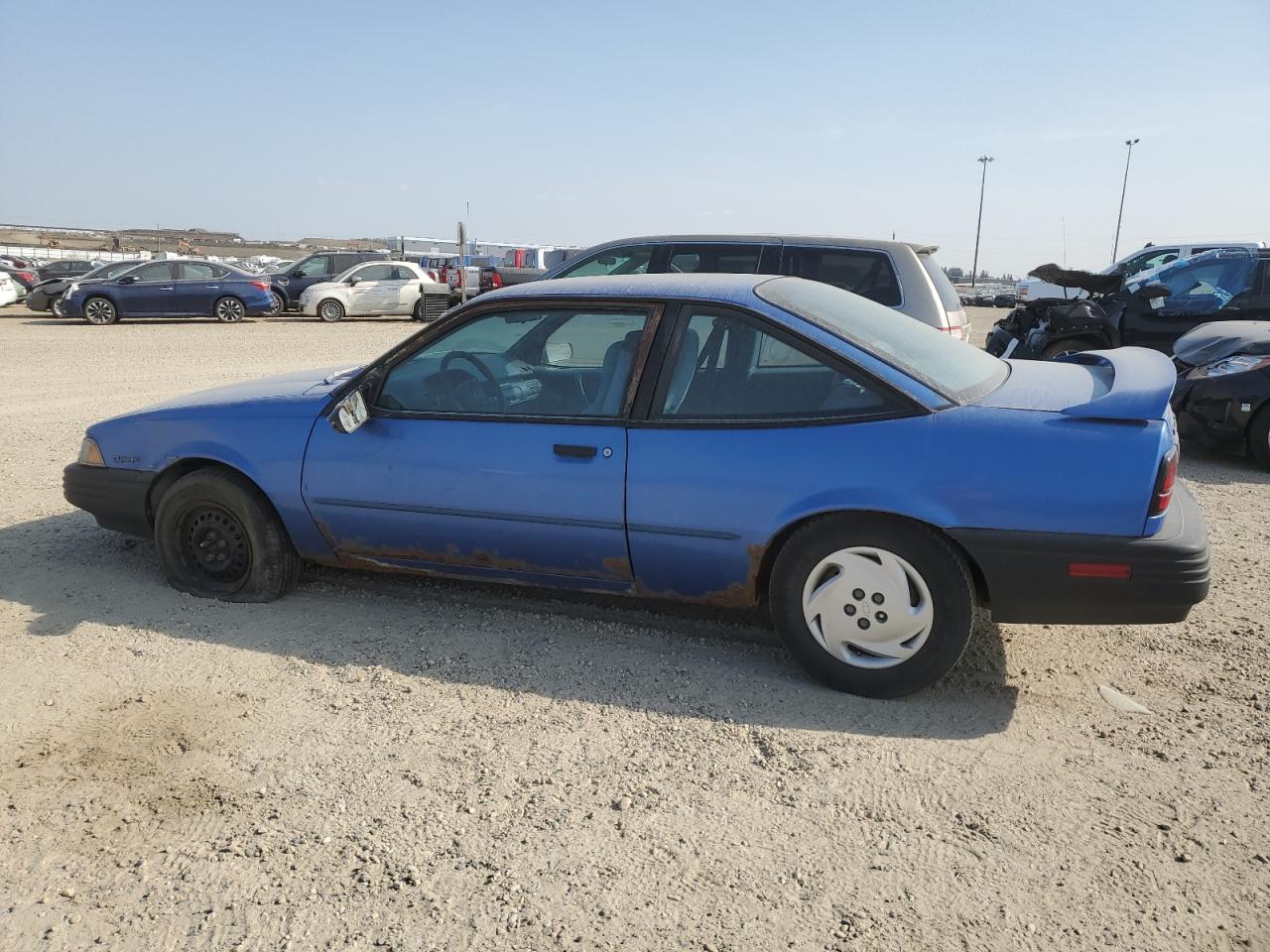 1994 Chevrolet Cavalier Rs Blue vin: 3G1JC11T5RS821877